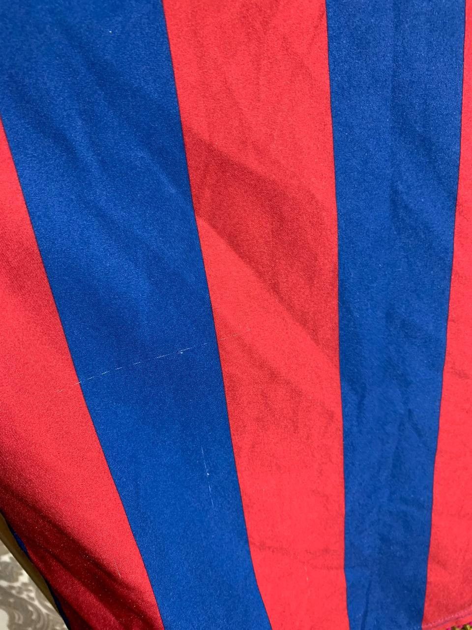 Nike VERY RARE NIKE FC BARCELONA SPAIN SOCCER JERSEY RETRO 90s Size US L / EU 52-54 / 3 - 7 Thumbnail