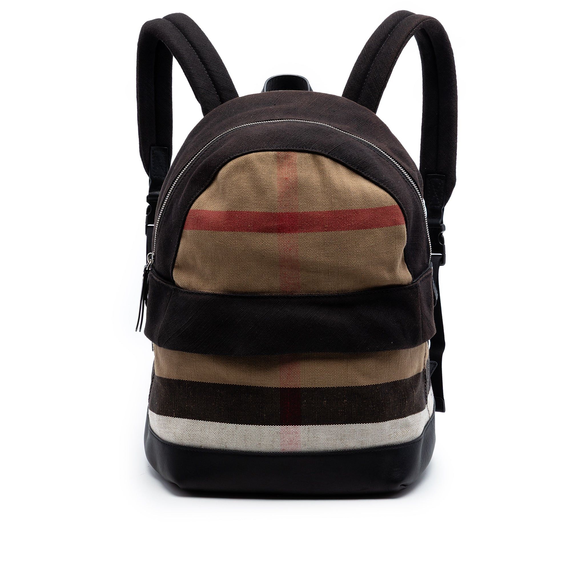 Burberry Mega Check Canvas Tiller Backpack Size ONE SIZE - 1 Thumbnail