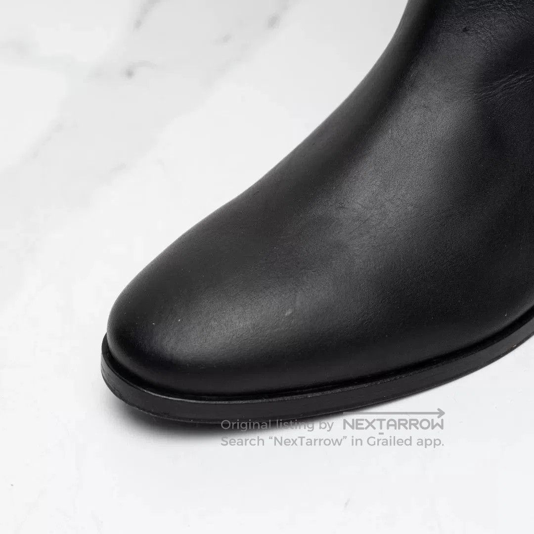 Dolce & Gabbana Dolce&Gabbana Women's Metal Logo Knee-High Boots. Size US 6 / IT 36 - 4 Thumbnail