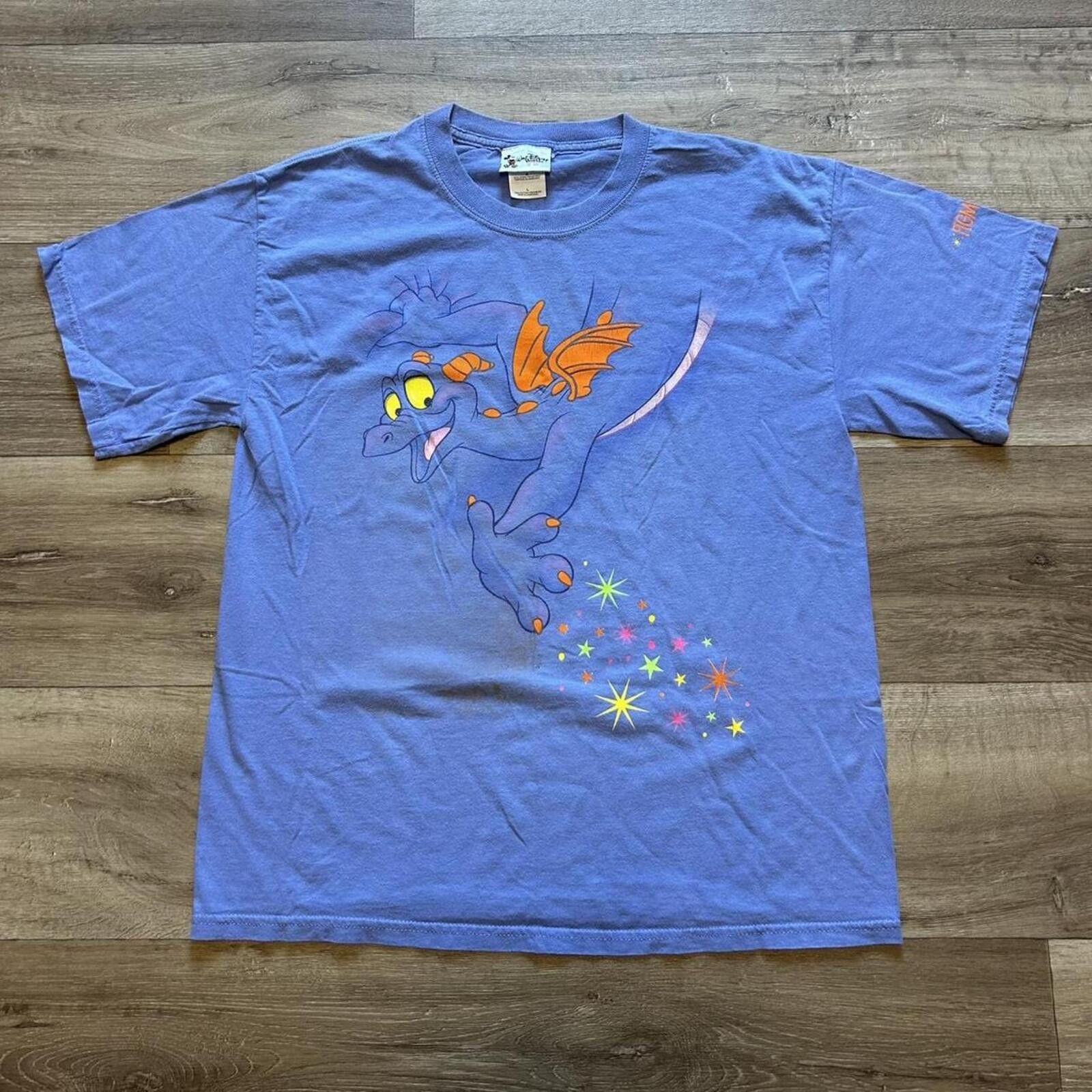 Disney Disney Men's Blue and Purple Tshirt Size US L / EU 52-54 / 3 - 1 Thumbnail