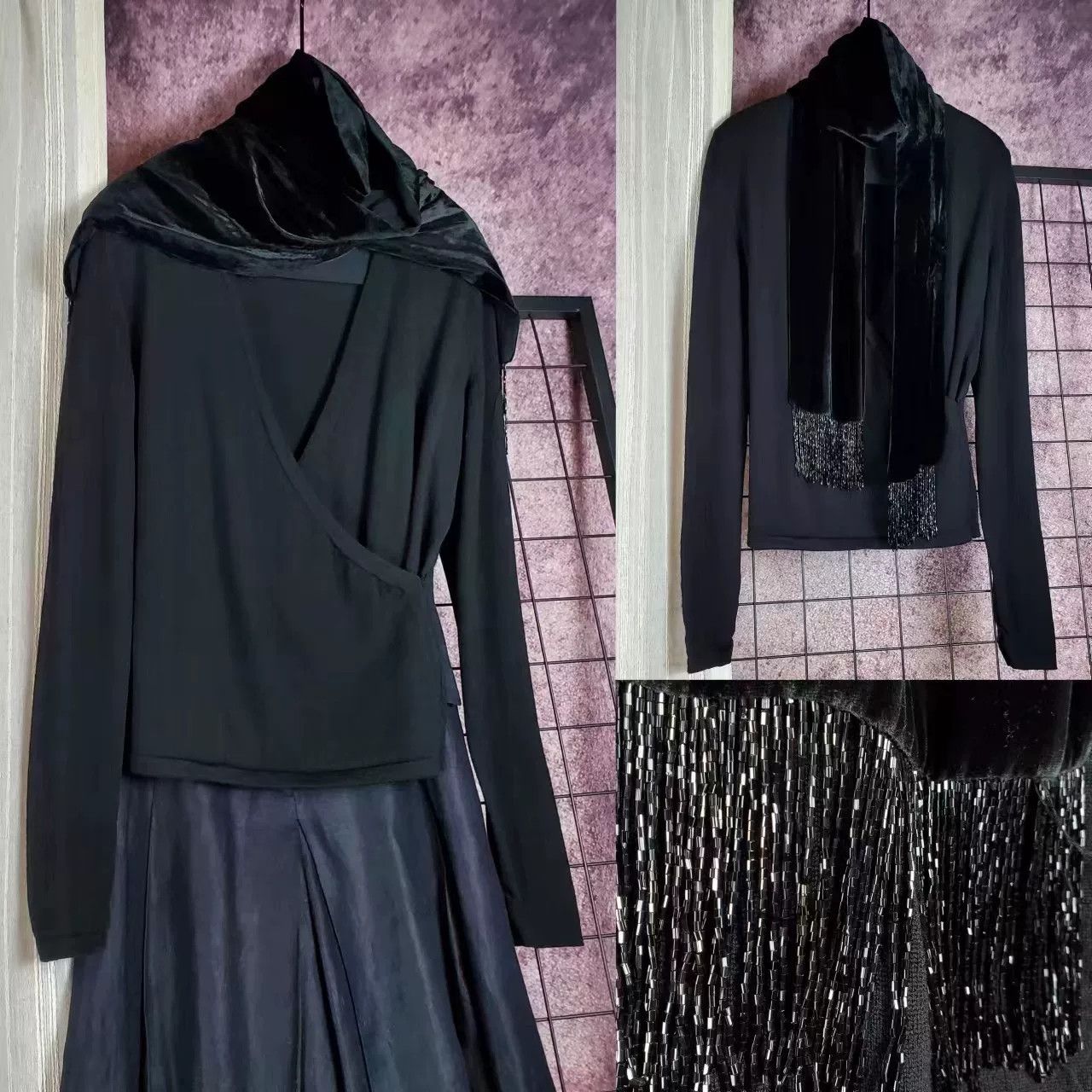 Max Mara maxmara wool knit top set with scarf Size US S / EU 44-46 / 1 - 1 Thumbnail