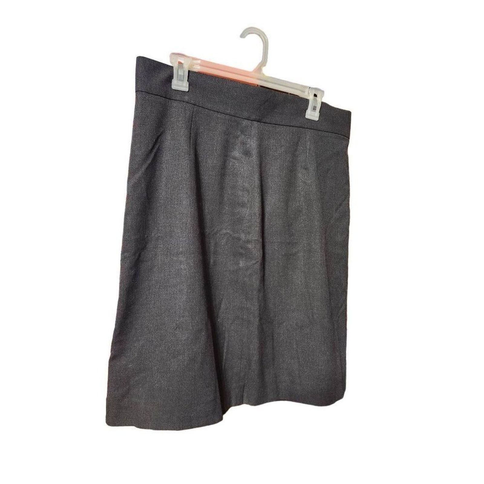 Brooks Brothers Brooks brothers skirt grey size 14 Size 36" / US 14 / IT 50 - 2 Thumbnail