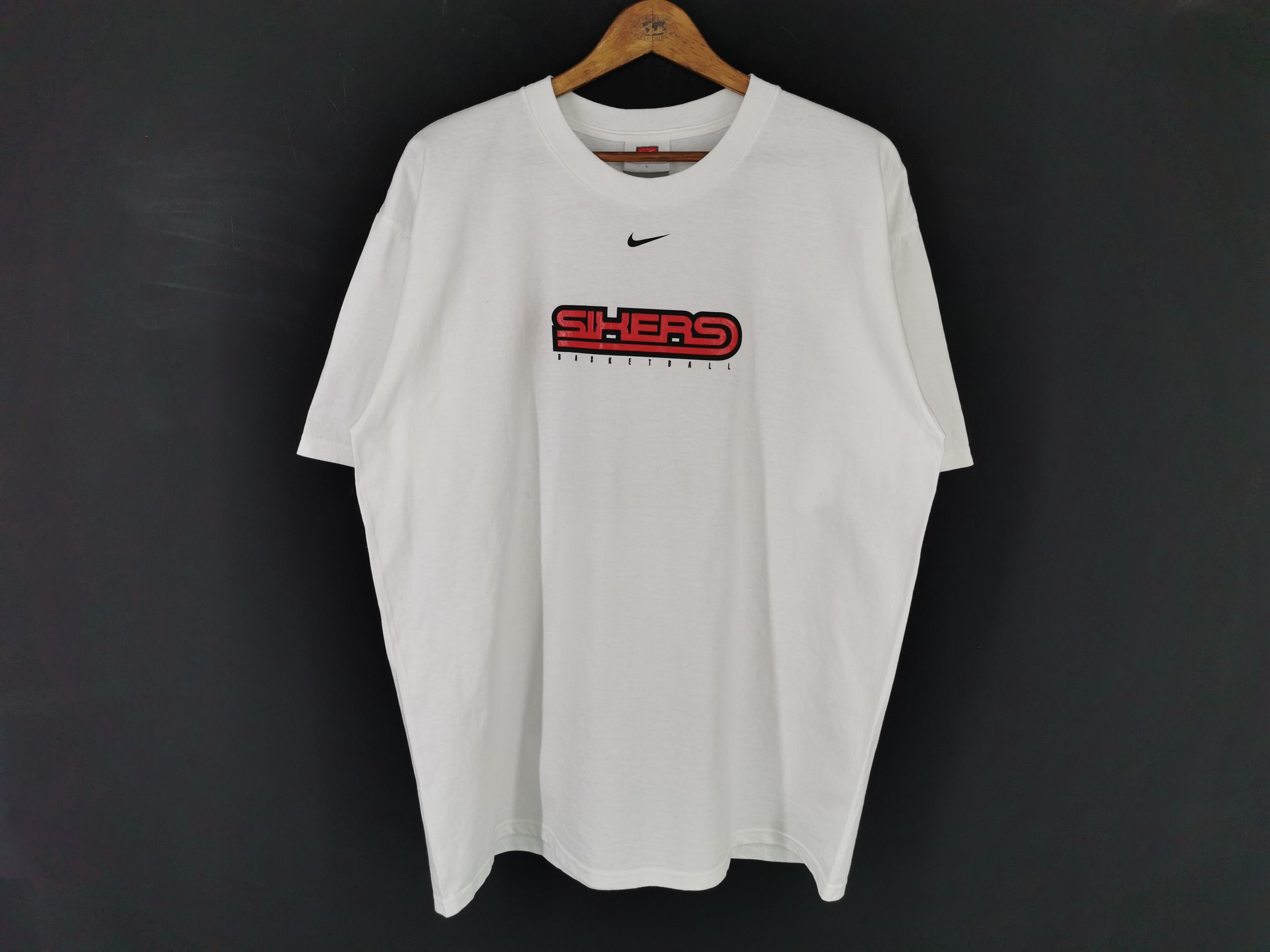 Nike Vintage 00's Nike Philadelphia 76ers NBA Tee T Shirt Size L Size US L / EU 52-54 / 3 - 2 Thumbnail