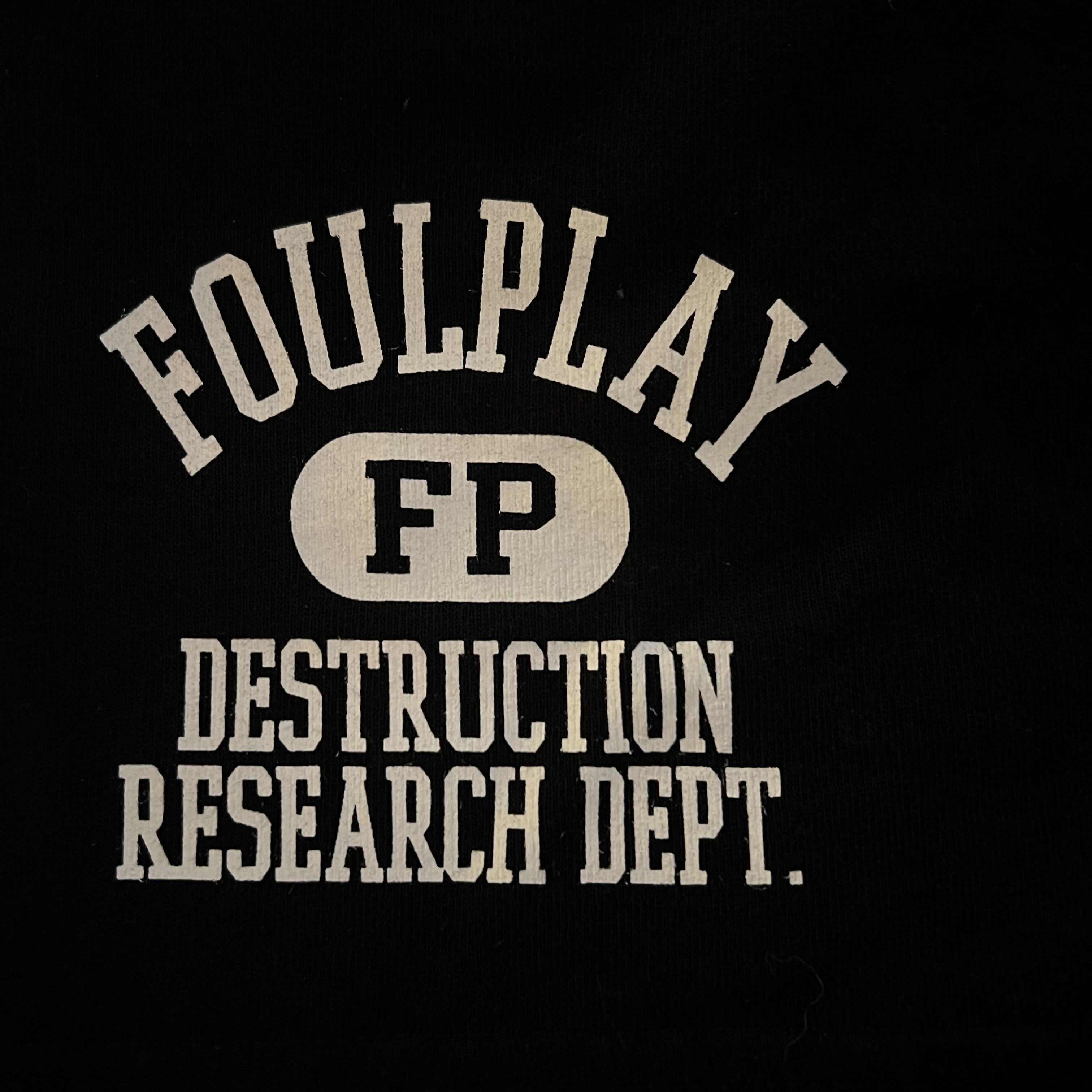 Foulplay Company Foulplay Destruction Research Dept. Size US M / EU 48-50 / 2 - 4 Thumbnail