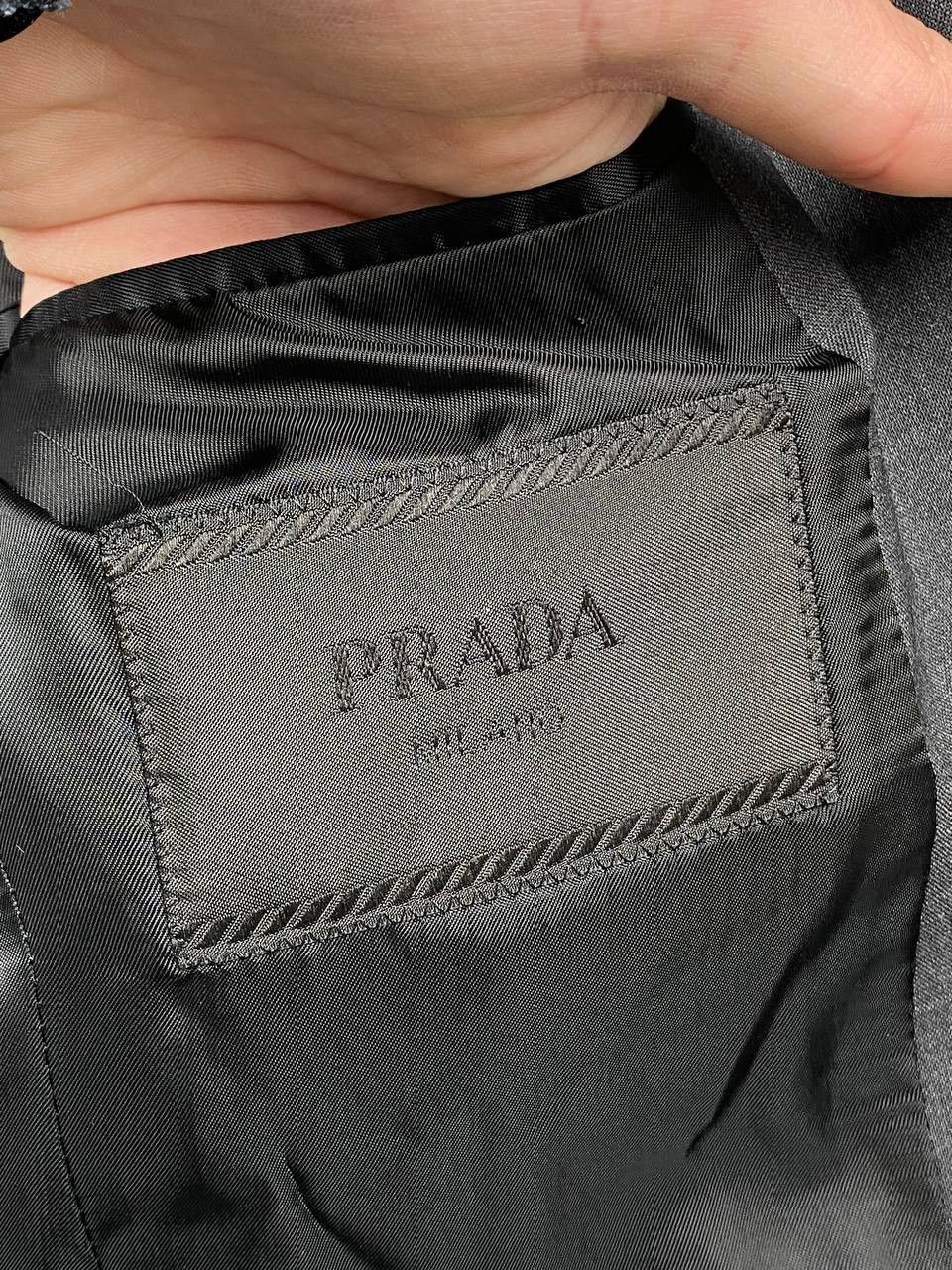 Prada Prada Classic Suit Wool Blazer And Pants Size 44R - 19 Thumbnail