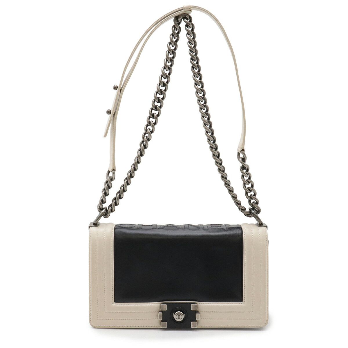 Chanel Chanel Chanel Boy Chanel Leather Shoulder Bag Leather Shoulder Bag DUTY FREE for USA Size ONE SIZE - 1 Thumbnail
