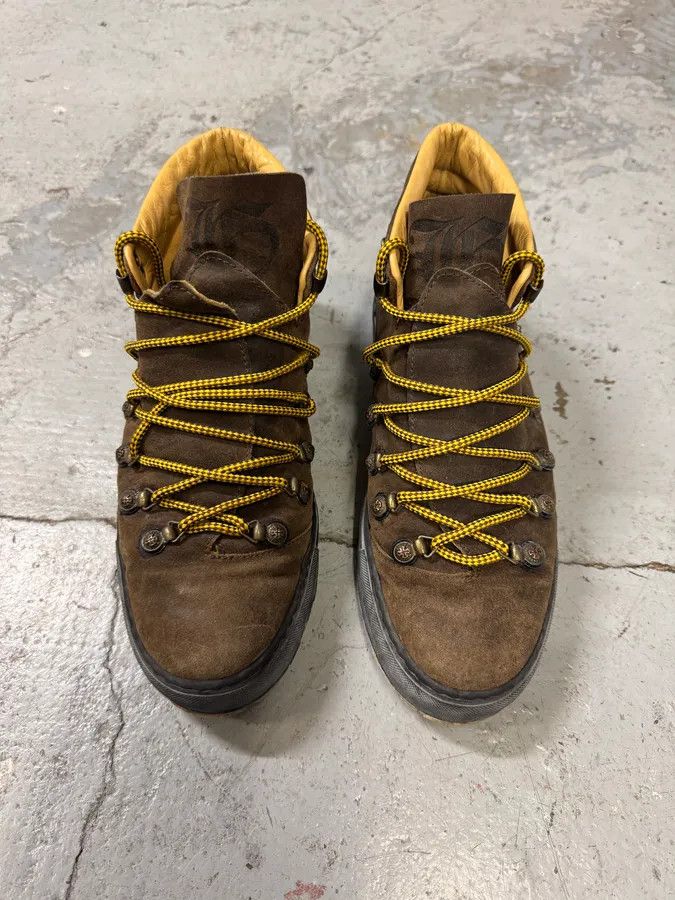 Designer × John Galliano × Vintage 2000s John Galliano Brown Mountain Daily Boots Size US 10 / EU 43 - 2 Thumbnail