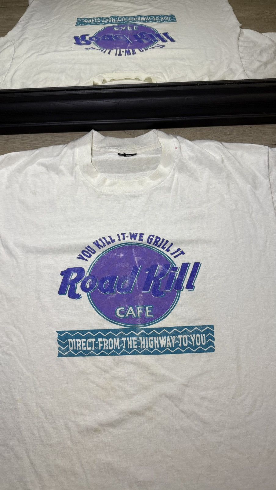 Other Vintage / Y2K Road Kill Cafe Humor Shirt Size US XL / EU 56 / 4 - 3 Thumbnail
