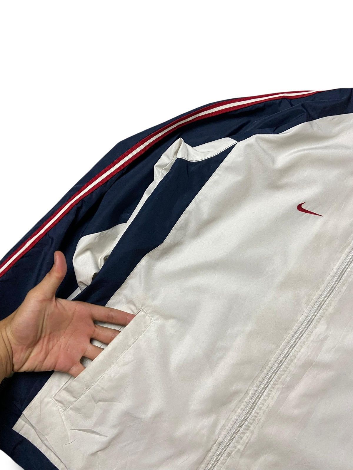 Nike × Vintage Nike x Kawaguchi Autorace Men’s Sportswear Jacket (118) Size US M / EU 48-50 / 2 - 5 Thumbnail