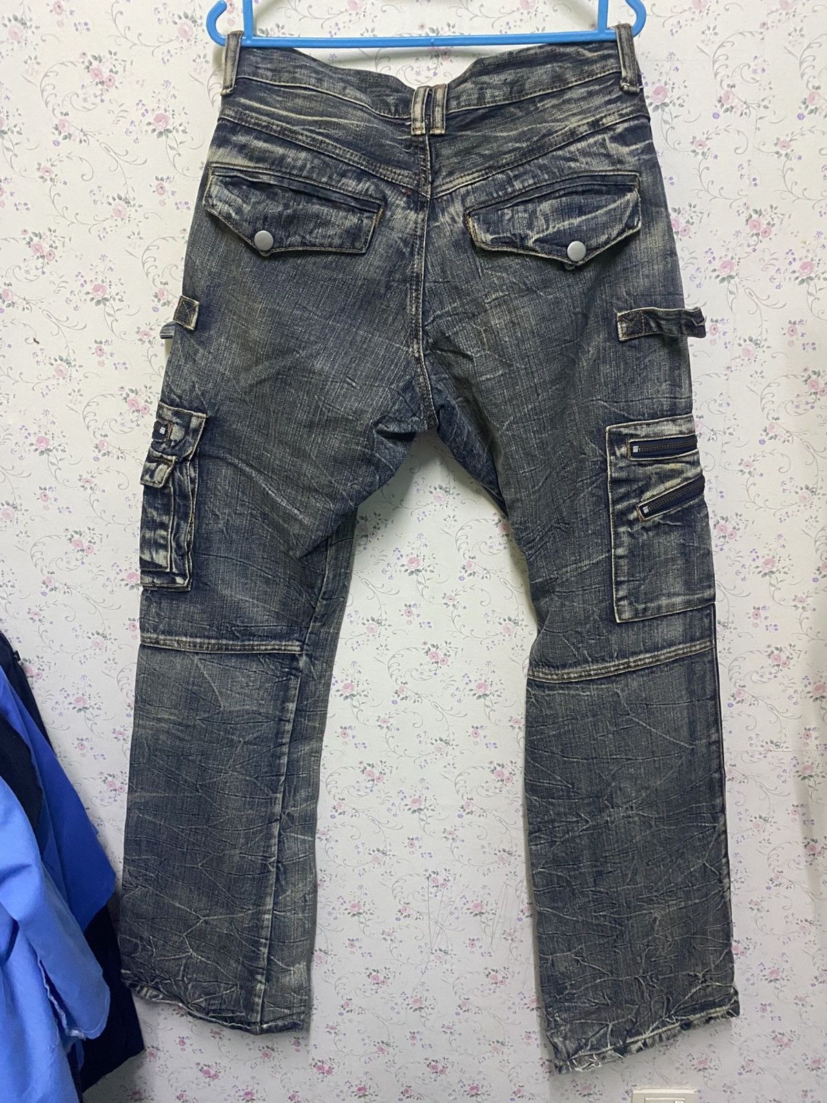 Le Grande Bleu (L.G.B.) × Vintage × semanticdesign Semantics design many pockets very rare Size US 32 / EU 48 - 9 Thumbnail