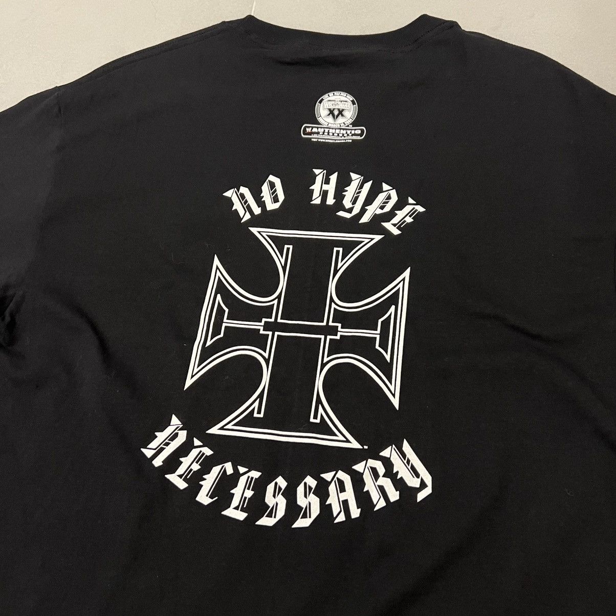 WWE Vintage WWE Triple H No Hype Necessary Wrestlemania Tee 2004 Size US L / EU 52-54 / 3 - 1 Thumbnail