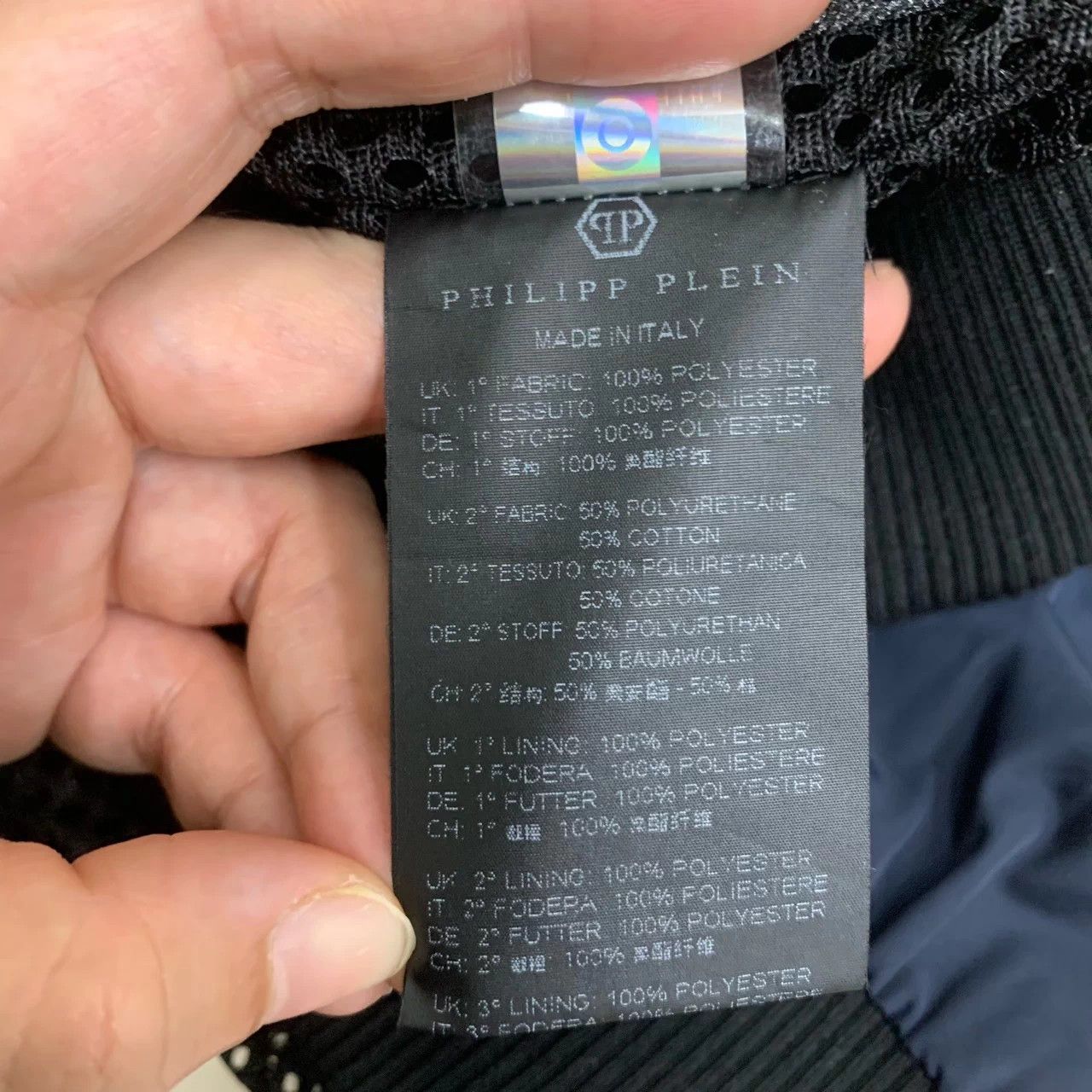Philipp Plein Philipp plein black blue colorblock jacket size S 95 new Size US S / EU 44-46 / 1 - 5 Thumbnail