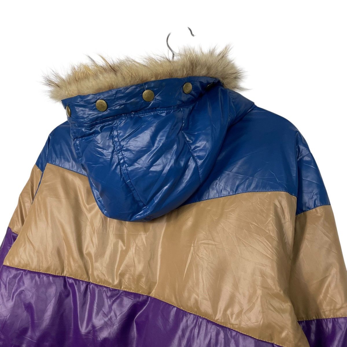 PPFM PPFM Multicolor Hooded Puffer Jacket Size US M / EU 48-50 / 2 - 9 Thumbnail
