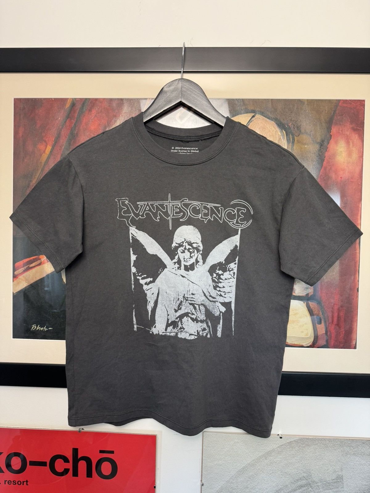 Band Tees Evanescence Angel Print Band Rock Tee AvantGarde Merch Rare Size US S / EU 44-46 / 1 - 1 Thumbnail