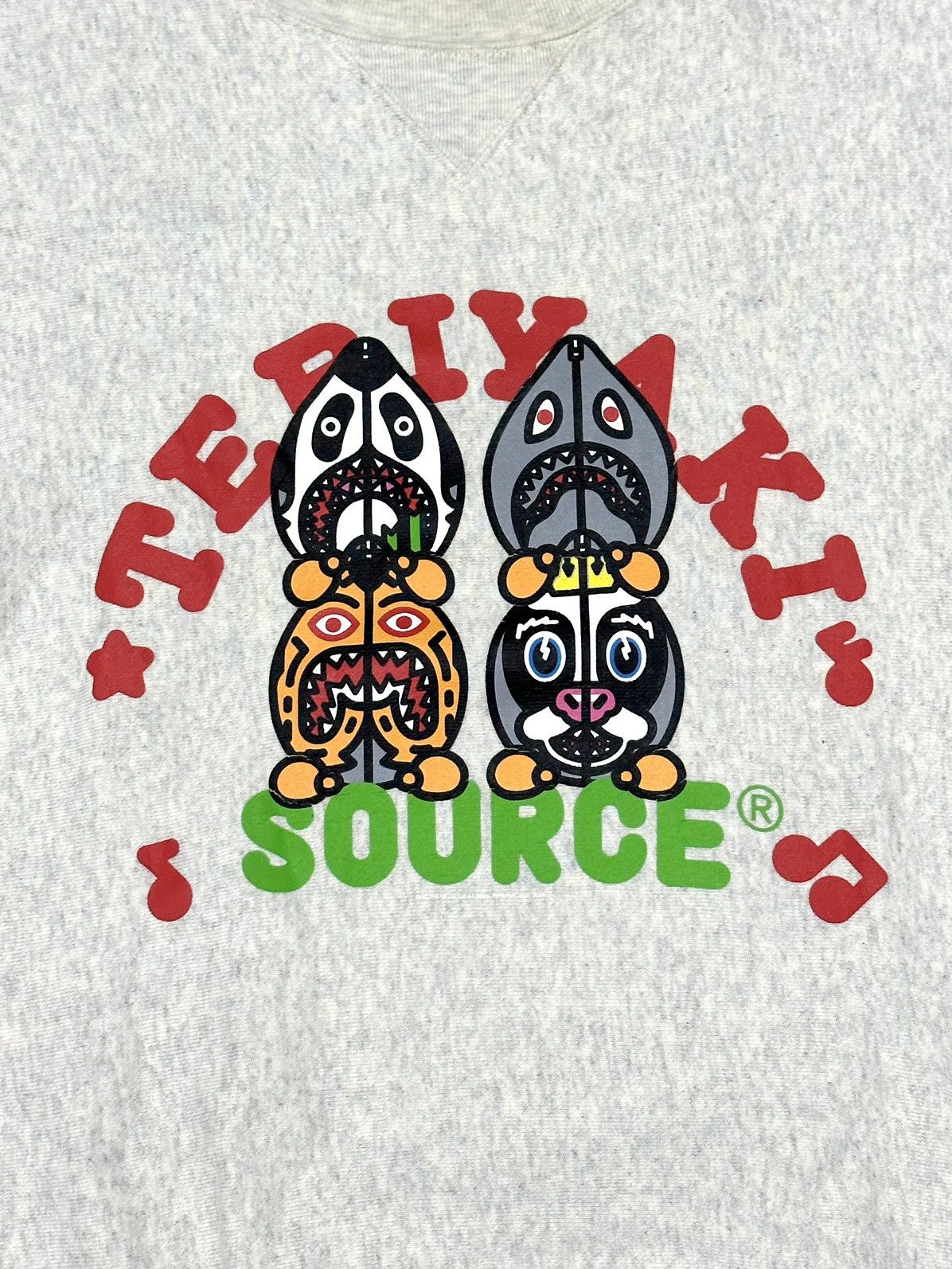 Bape × Nigo Rare Nigo Bape Shark x Teriyaki Boyz Sauce Sweatshirts Size US L / EU 52-54 / 3 - 3 Thumbnail