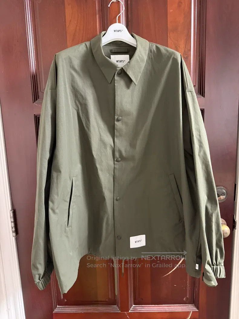 Wtaps Wtaps Military Green Coach Jacket Size US XL / EU 56 / 4 - 1 Thumbnail
