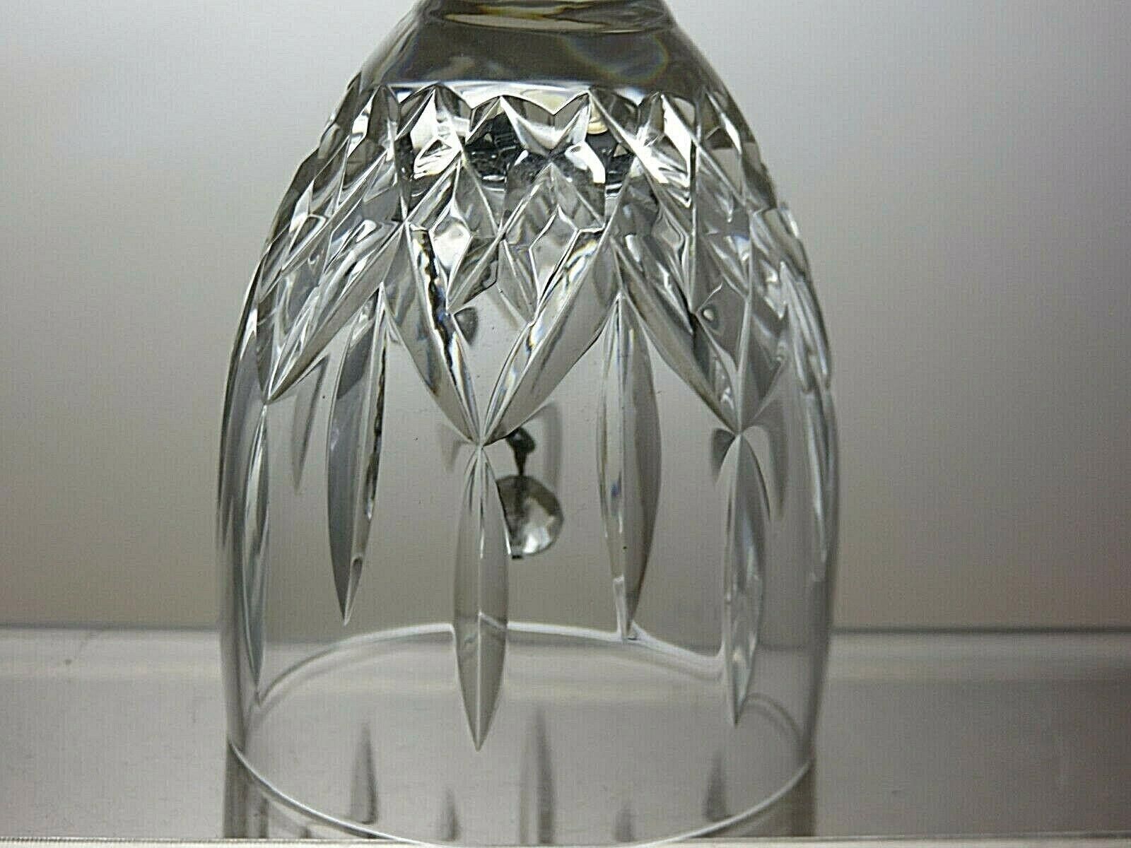 Other Lead Crystal Cut Glass Bell 6 1/8" Size ONE SIZE - 4 Thumbnail