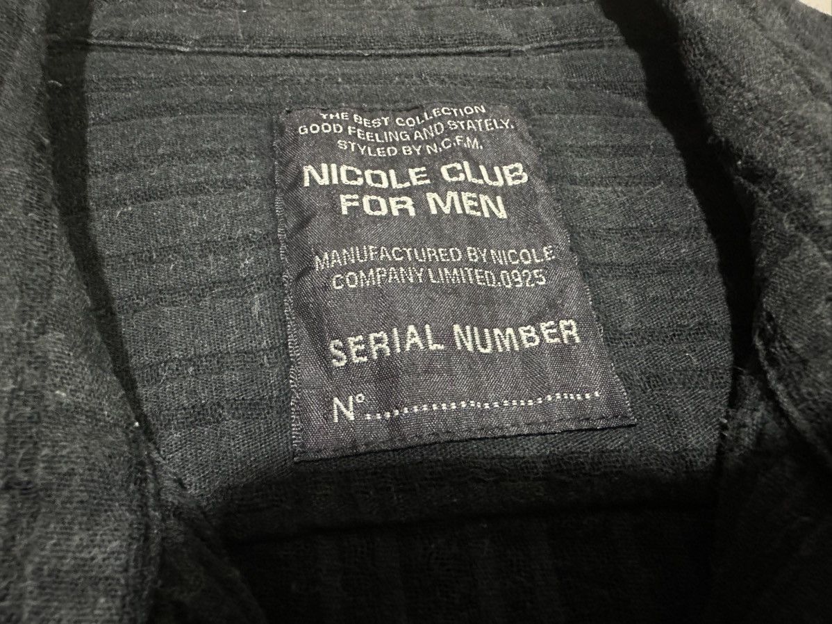 If Six Was Nine 🔥SickY2K Nicole Club For Men Tribal Shirt Ss Goth Punk Size US M / EU 48-50 / 2 - 6 Thumbnail