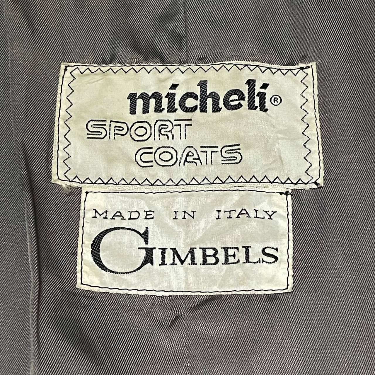 Vintage Vintage Micheli Sport Coats Wool Long Coat Gimbels Size US S / EU 44-46 / 1 - 8 Thumbnail