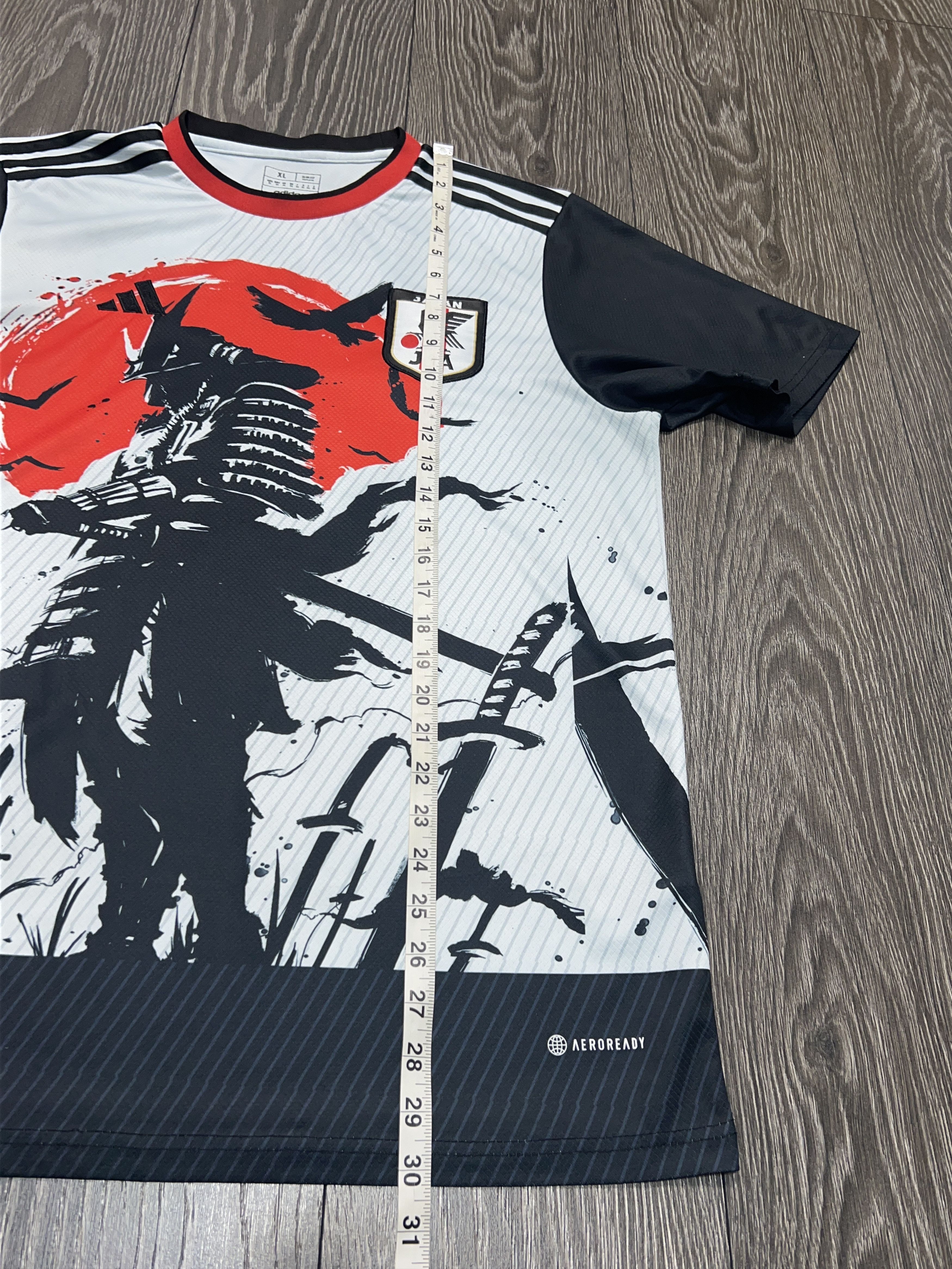 Adidas Japan Team 2023 Samurai Special Football Shirt Soccer Size US XL / EU 56 / 4 - 8 Thumbnail