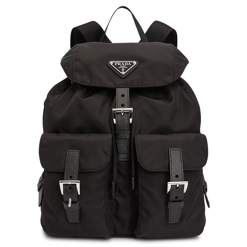 Prada Shoulder Bag Backpack Black