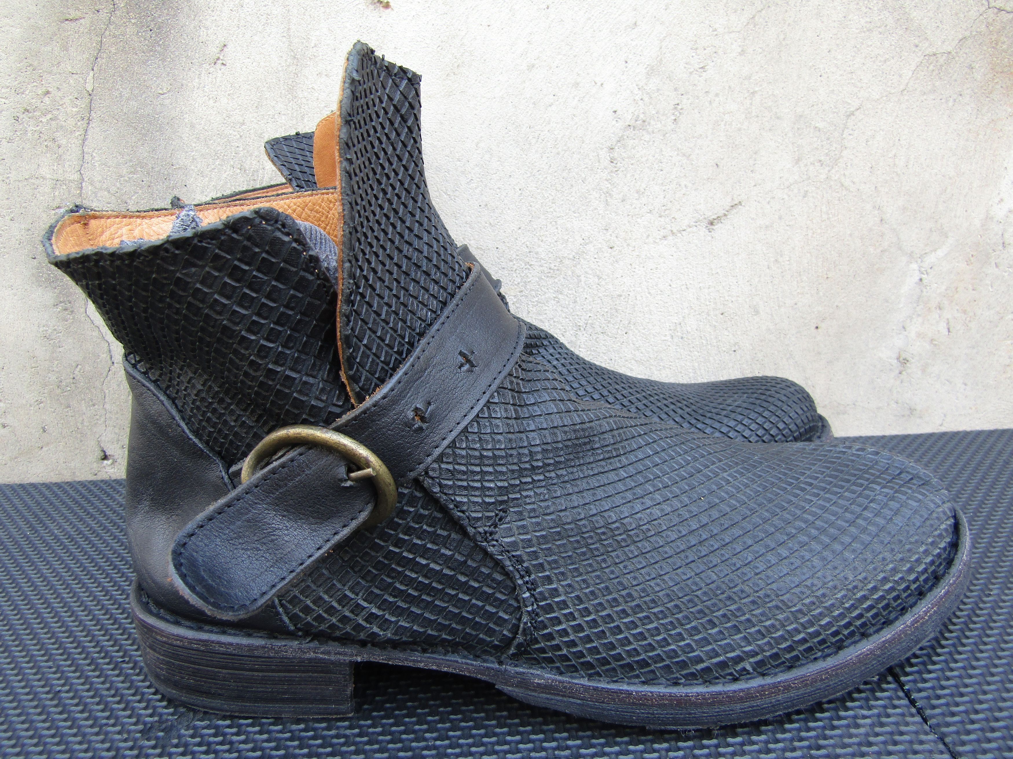 Fiorentini + Baker Mint FIORENTINI BAKER Eli Eternity Black Buckle Size US 8 / IT 38 - 3 Thumbnail