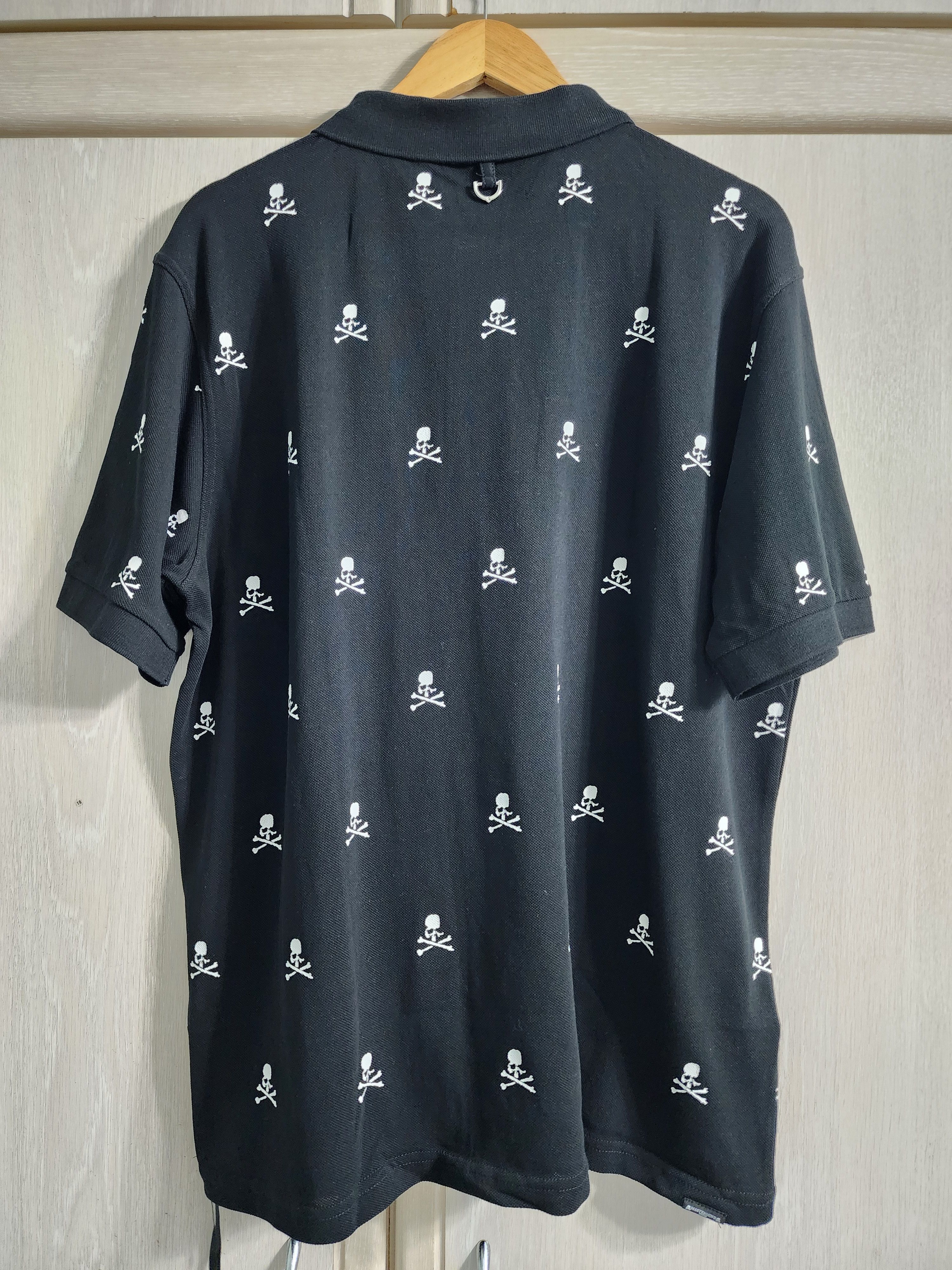 Mastermind Japan Fred Perry x Mastermind Polo Shirt Size US XXL / EU 58 / 5 - 2 Thumbnail