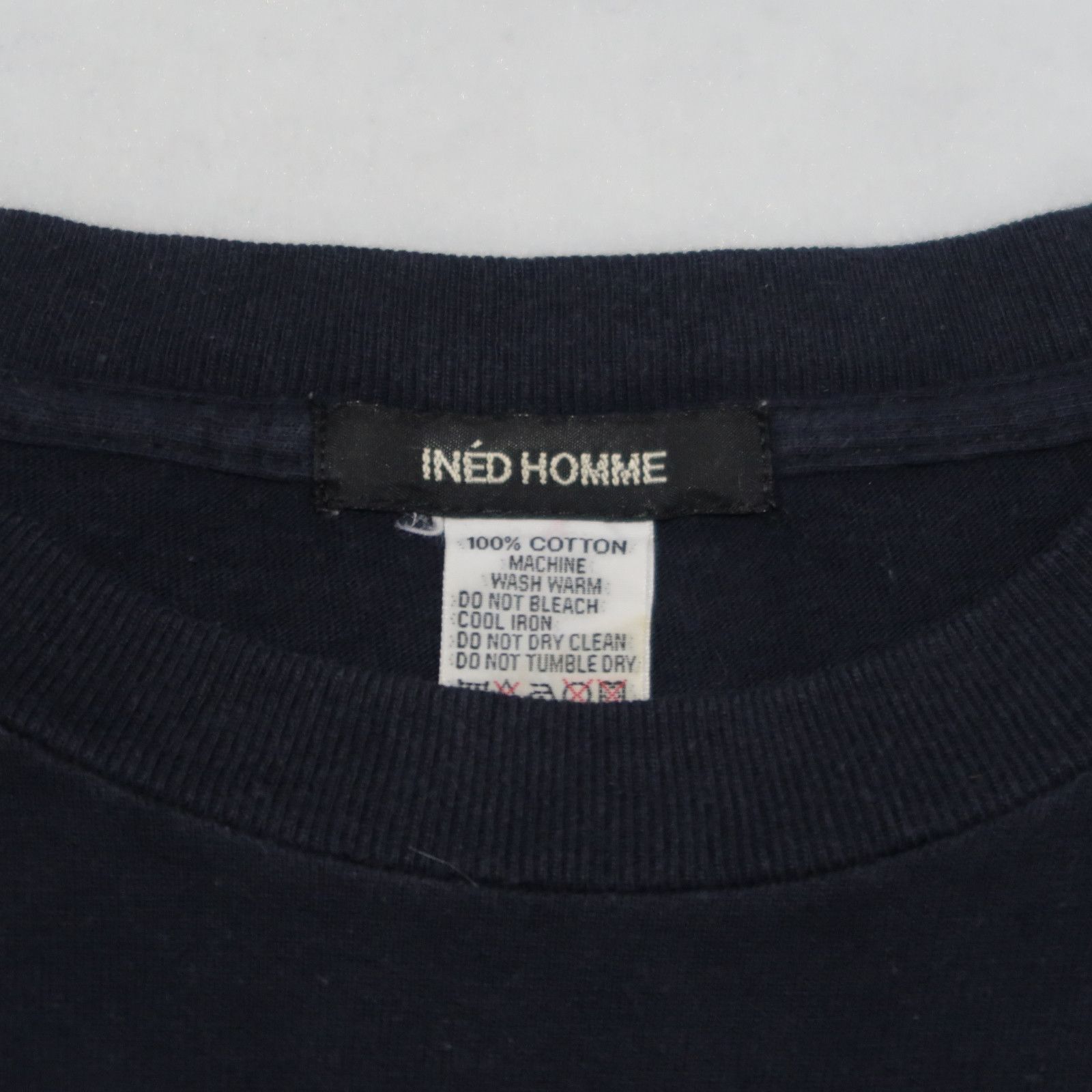 Yohji Yamamoto Vintage 90s Yohji Yamamoto Ined Homme "Quotes" Long Sleeve Size US M / EU 48-50 / 2 - 4 Thumbnail