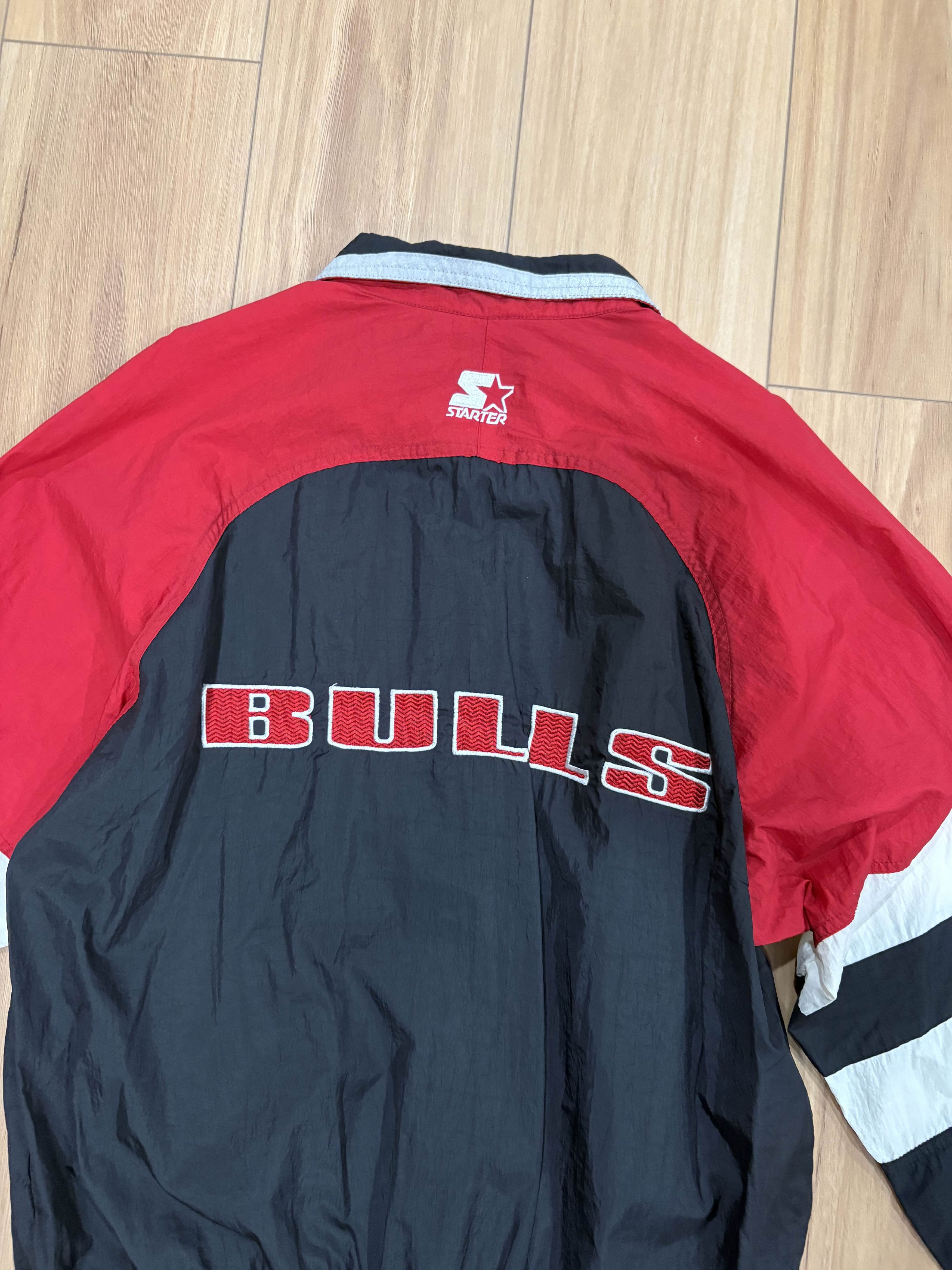 Starter VINTAGE Chicago Bulls NBA Officially Licensed Starter Jacket Size US M / EU 48-50 / 2 - 3 Thumbnail