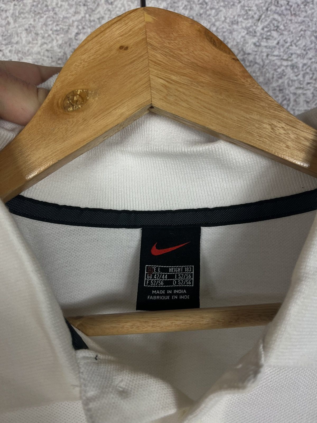 Nike Vintage Rugby Nike Shirt Longsleeve Small Logo Size US L / EU 52-54 / 3 - 5 Thumbnail