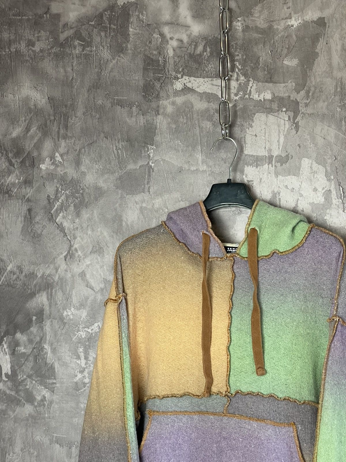 Jaded London Jaded London Patchwork Colorful Hoodie Y2k Style Size XS / US 0-2 / IT 36-38 - 6 Thumbnail