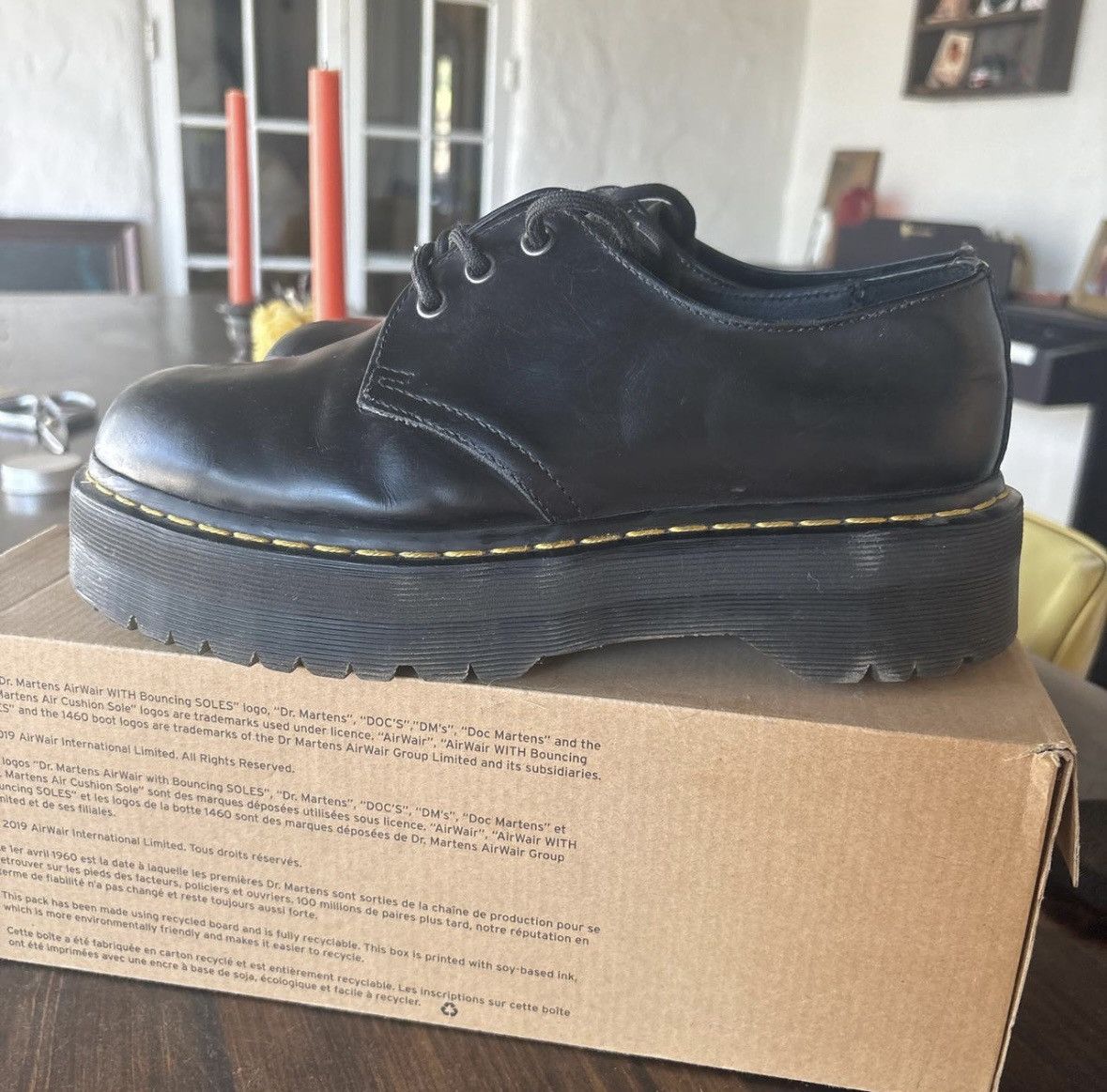 Dr. Martens Dr. Martens 1461 platform oxfords Size US 9 / EU 42 - 3 Thumbnail