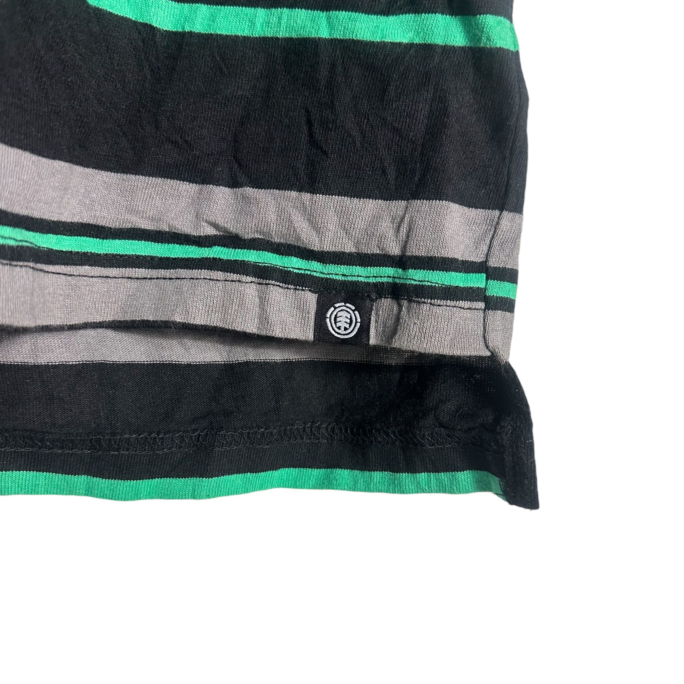 Element 🔥RARE🔥Element Big Border Striped Streetwear T-shirt Size US M / EU 48-50 / 2 - 4 Thumbnail