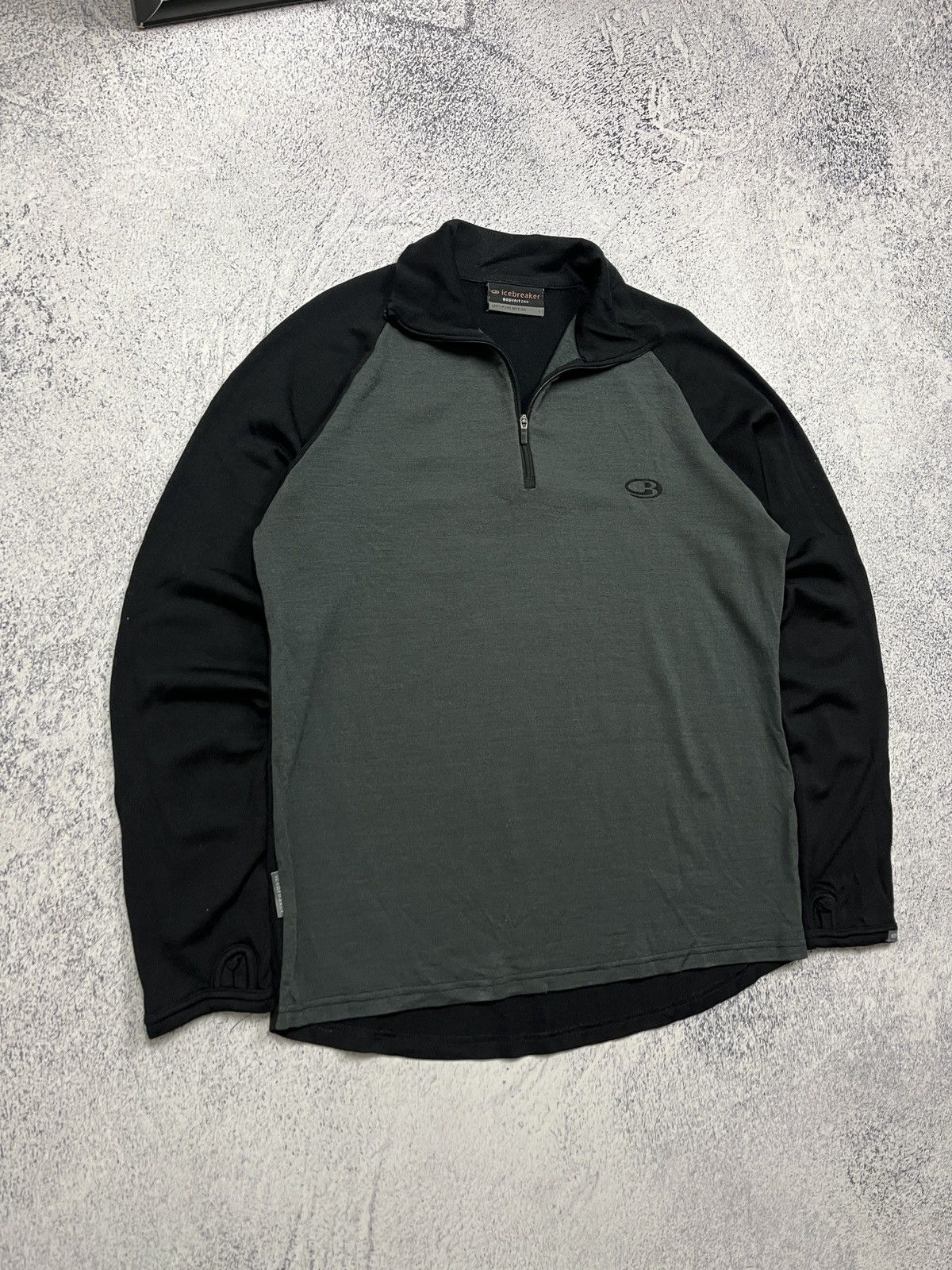 Icebreaker Ice Breaker Body Fit 260 Wool Long Sleeve 1/4 Zip Sweater Size US L / EU 52-54 / 3 - 4 Thumbnail