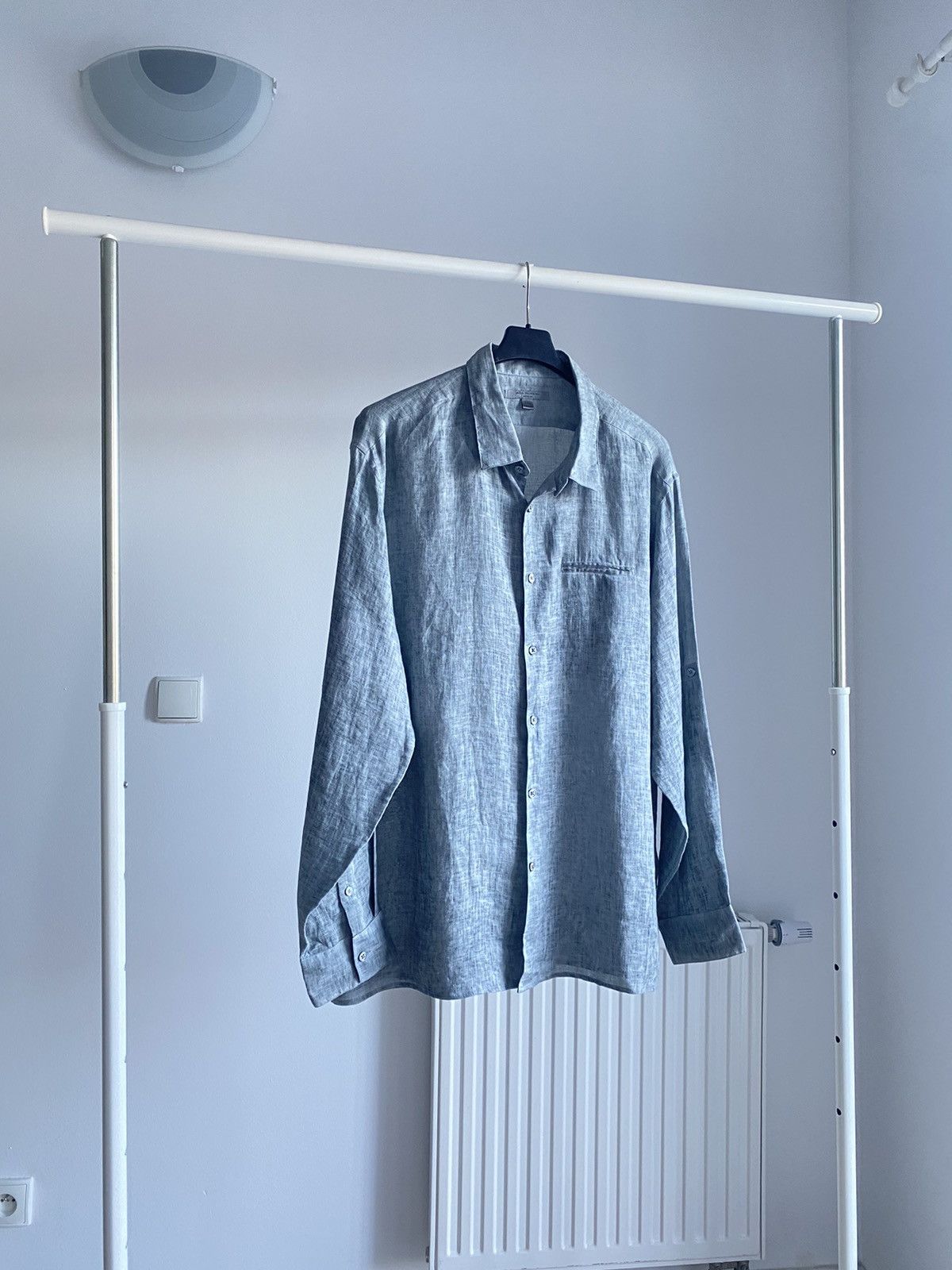 John Varvatos John Varvatos Linen Shirt Size US XXL / EU 58 / 5 - 2 Thumbnail
