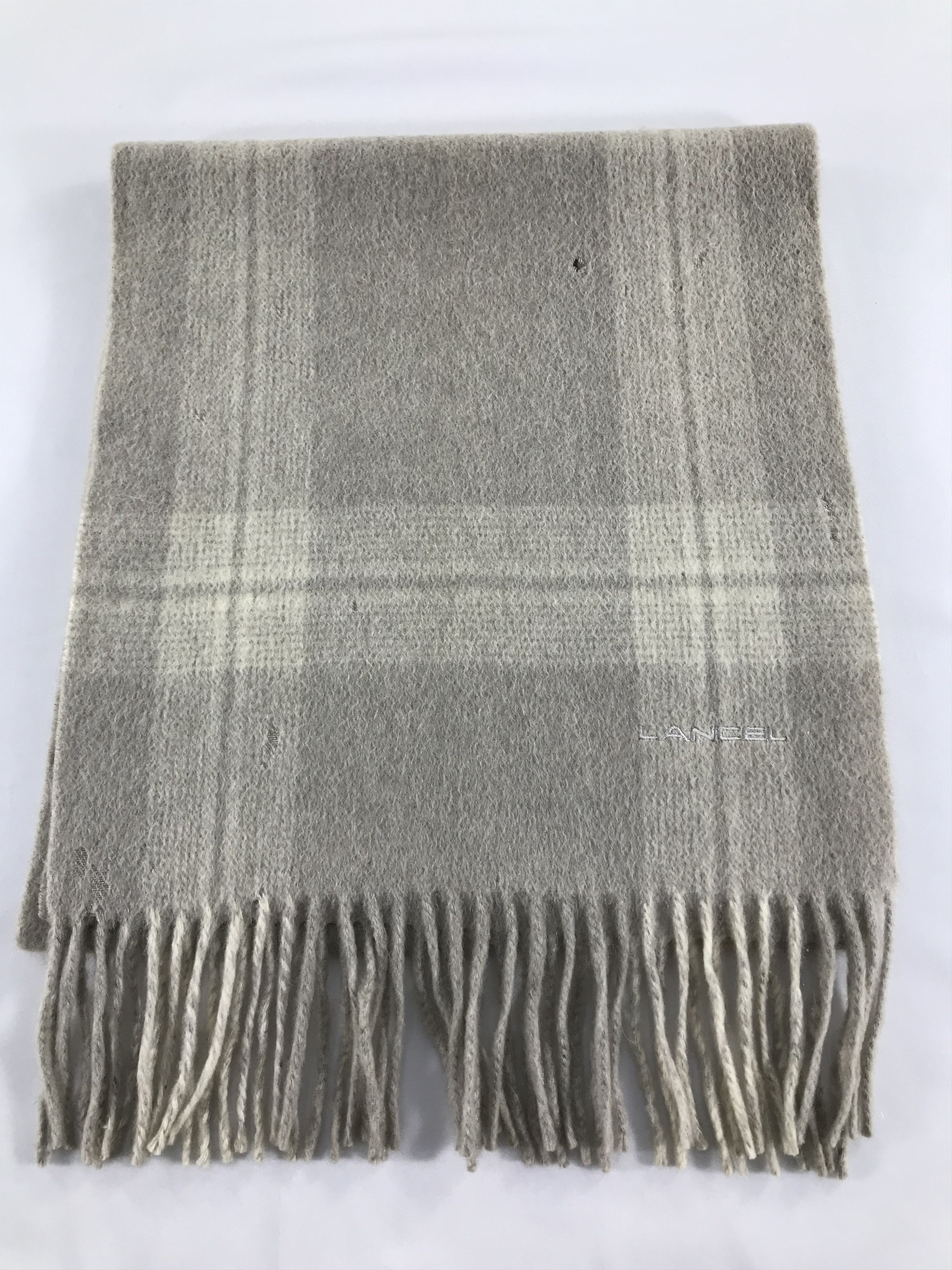 Lancel Lancel Cashmere Scarf Muffler V243 Size ONE SIZE - 2 Thumbnail