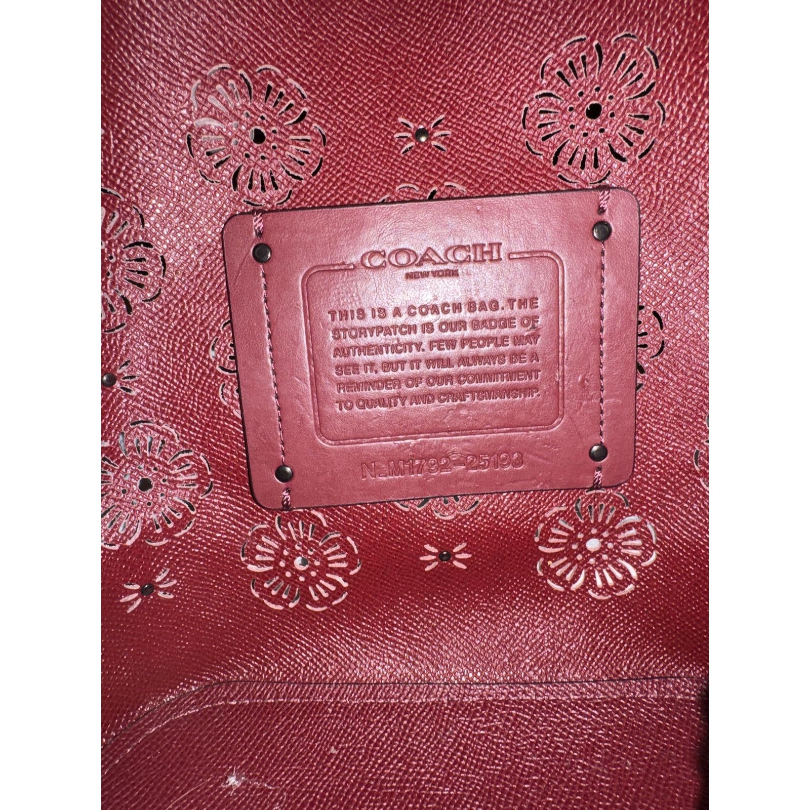 Coach Y2K Tea Rose Coach Suede Bucket Mini Bag Blush Size ONE SIZE - 3 Thumbnail