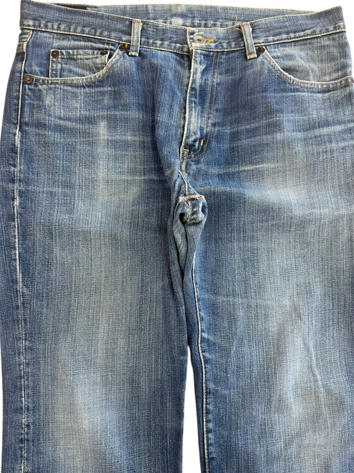 Takeo Kikuchi Vintage Takeo Kikuchi Blue Wash Wide Leg Japan Denim Size US 34 / EU 50 - 2 Thumbnail