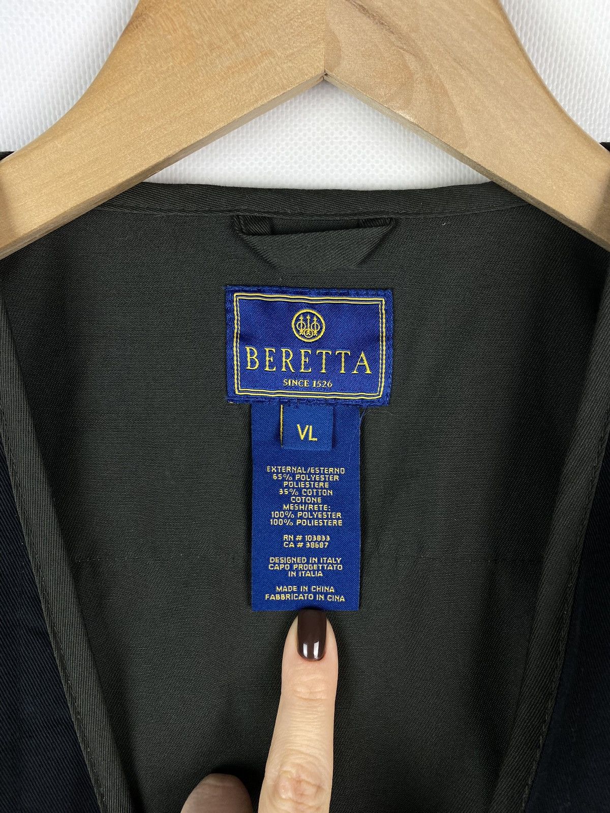 Beretta Beretta men’s Hunting Field Vest Waistcoat Size VL Size US L / EU 52-54 / 3 - 8 Thumbnail