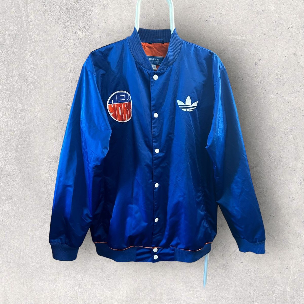 Adidas Adidas nba new york jacket bomber Size US L / EU 52-54 / 3 - 1 Thumbnail