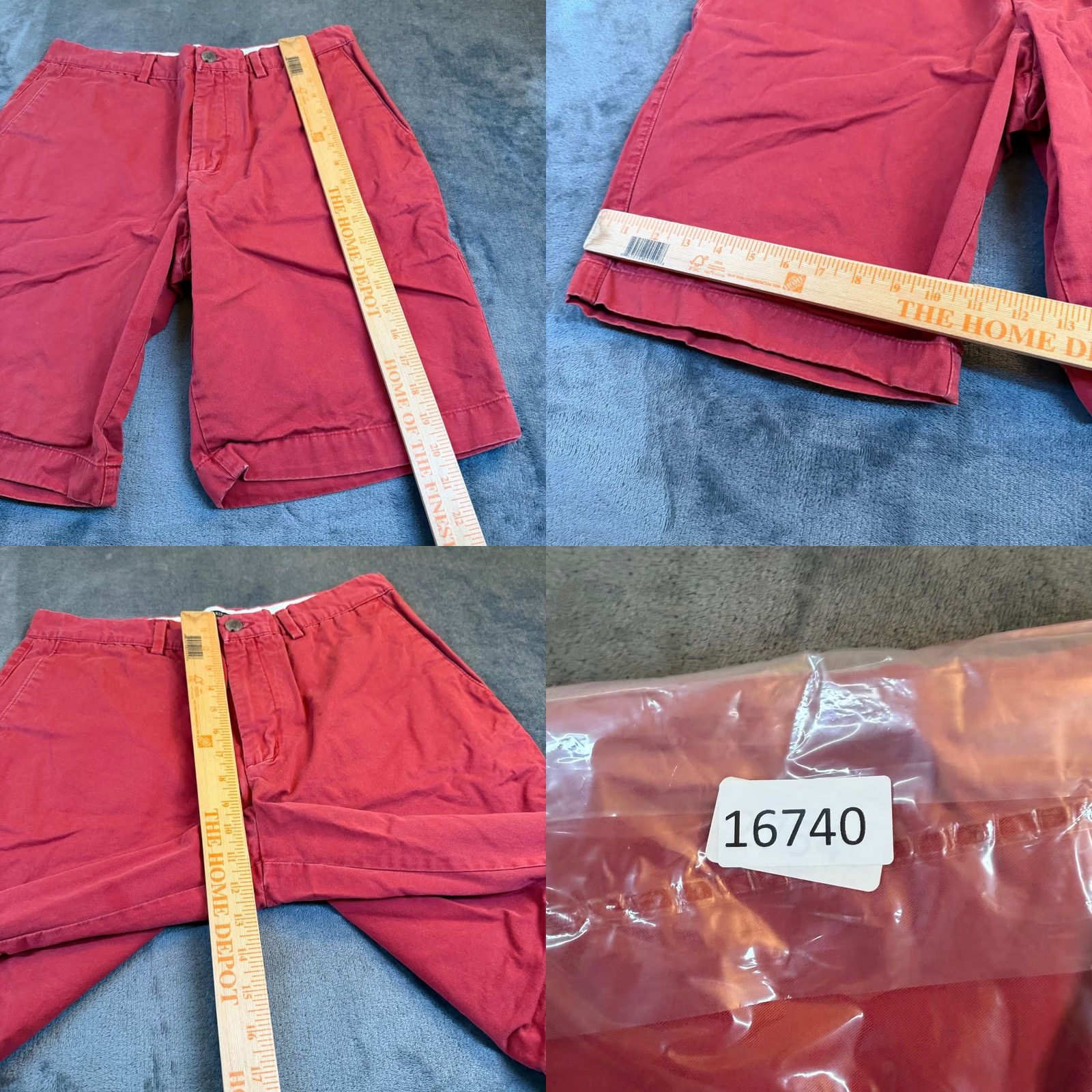 Banana Republic VINTAGE Banana Republic Red Chino Shorts Mens 33 Flat Front Casual Summer Summer, Spring, Casual Mens 33 Red chinos banana republic shorts Size US 33 - 8 Thumbnail