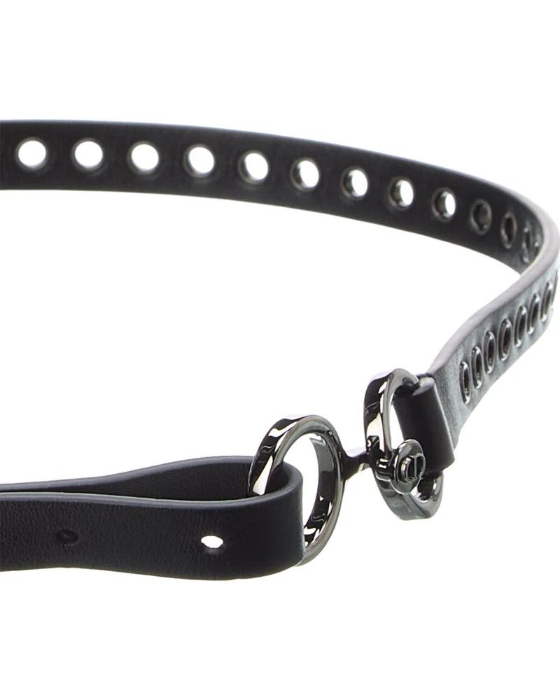 Dior o1y0825 Size : 85/34 Leather Thin Belt in Black Size ONE SIZE - 2 Thumbnail