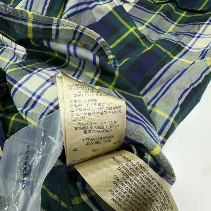 Burberry Burberry Burberry Plaid Print Long Sleeve Shirt for Men-25 Size US M / EU 48-50 / 2 - 9 Thumbnail