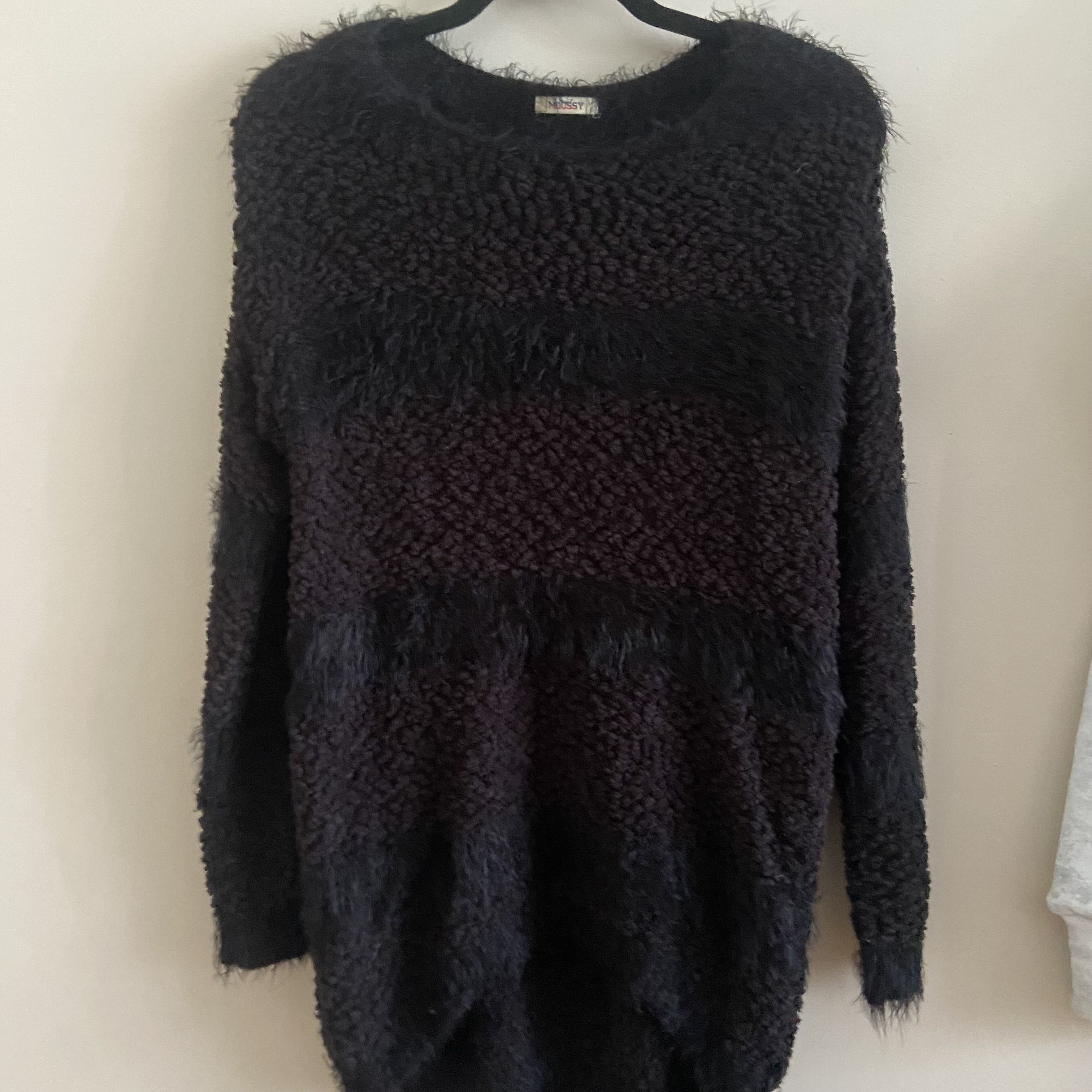 Japanese Brand Crow Mohair Sweater Size US M / EU 48-50 / 2 - 2 Thumbnail