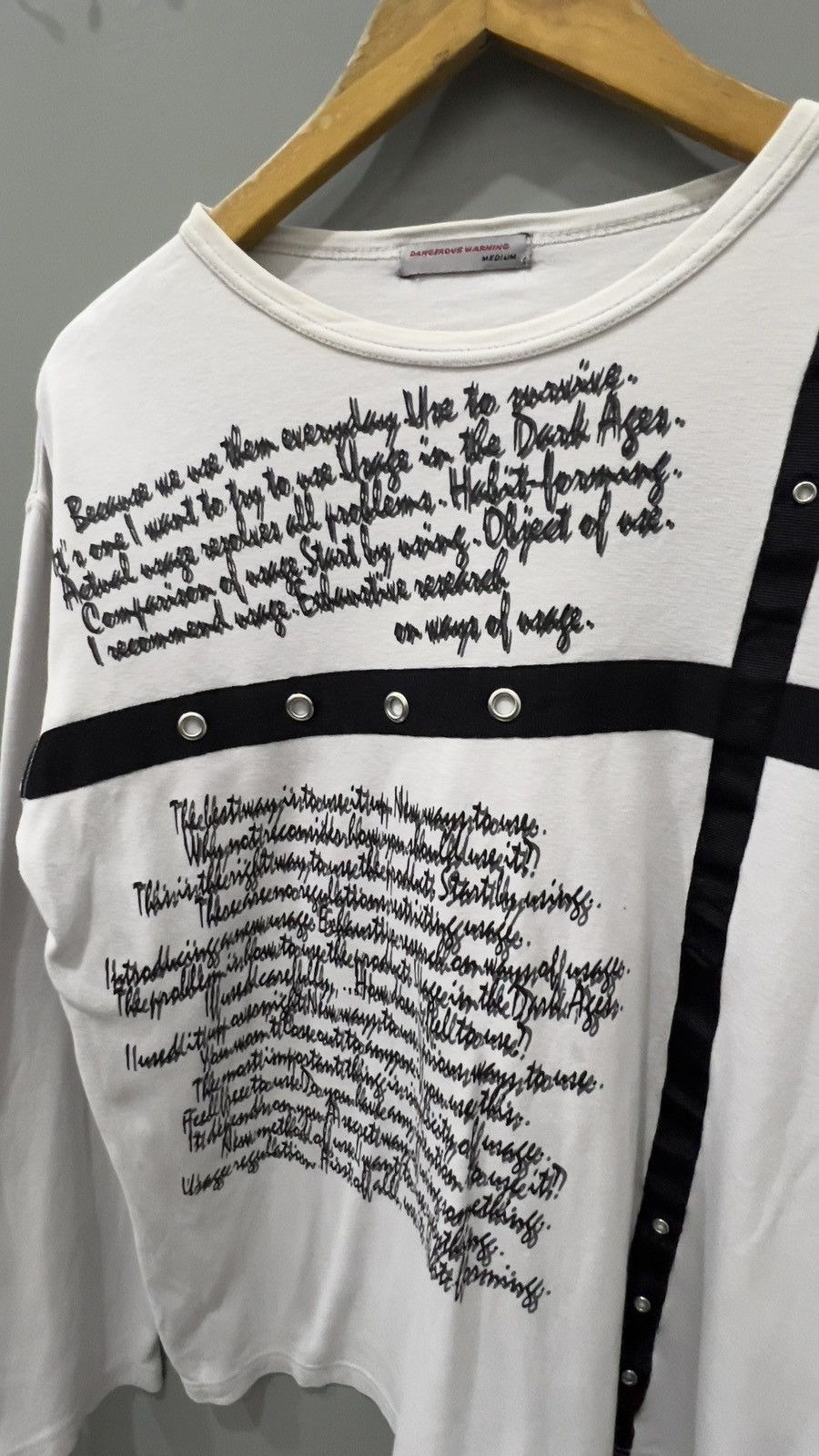 Japanese Brand Dangerous Warning 💥Anarchy Seditionaries Style Shirt Size US M / EU 48-50 / 2 - 16 Thumbnail