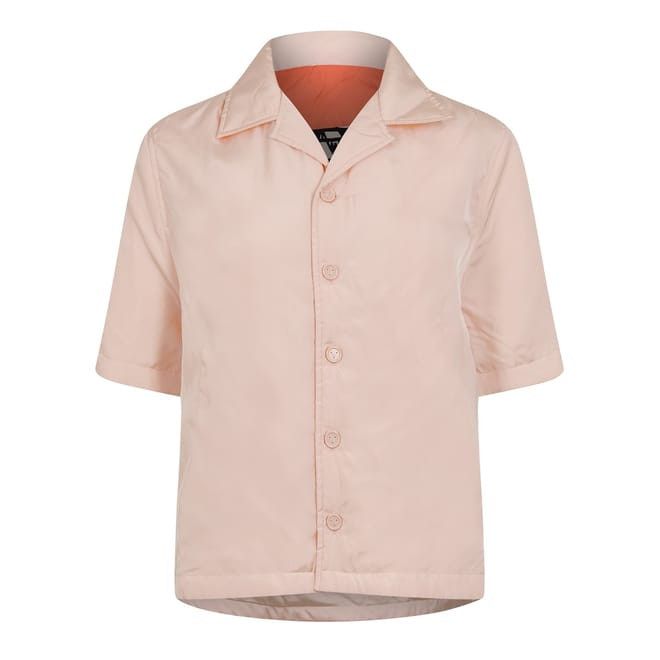 Bottega Veneta Regular Fit Short Sleeve Shirt in Pink