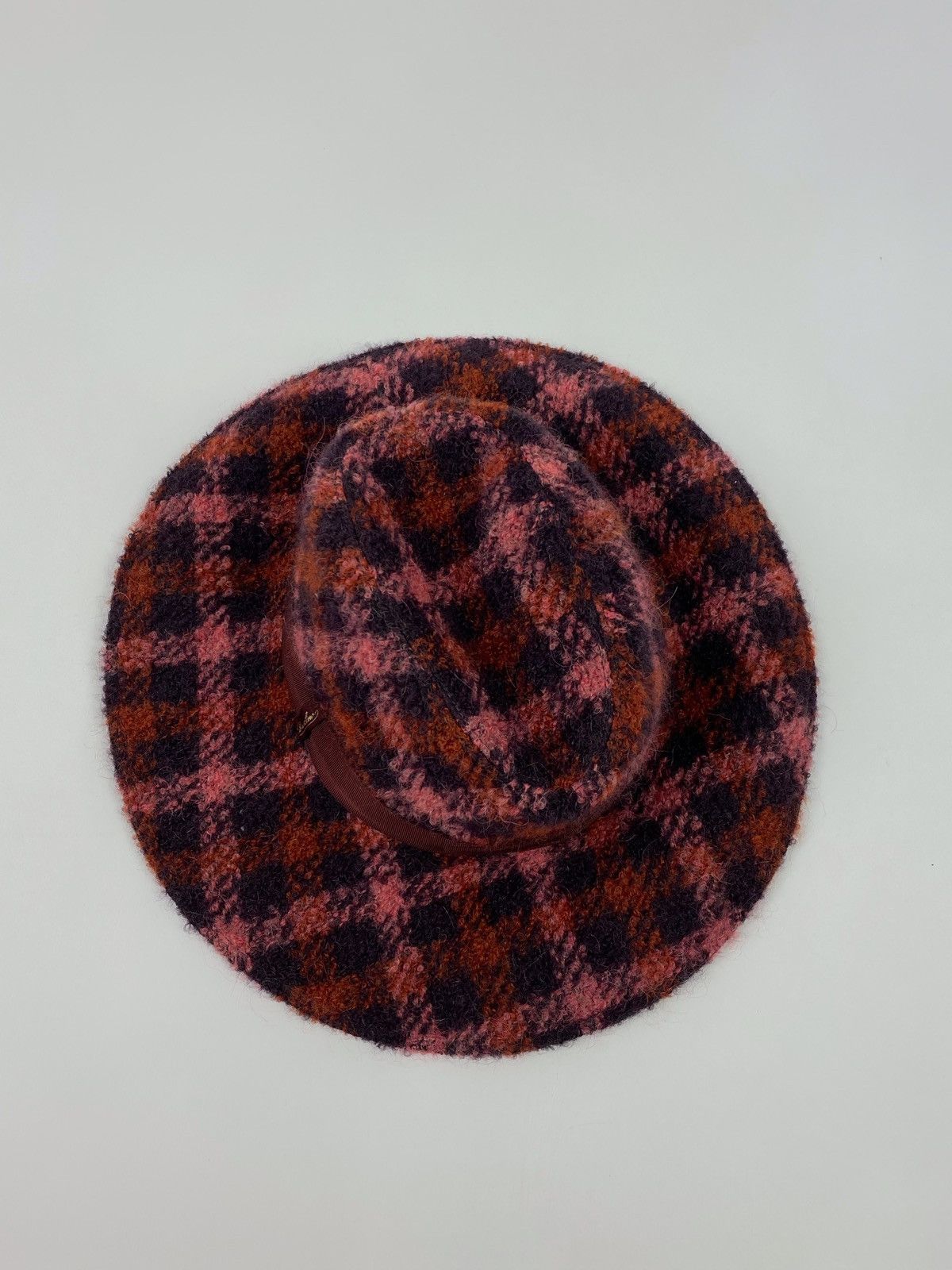 Borsalino Borsalino Wool Check Hat Size ONE SIZE - 5 Thumbnail