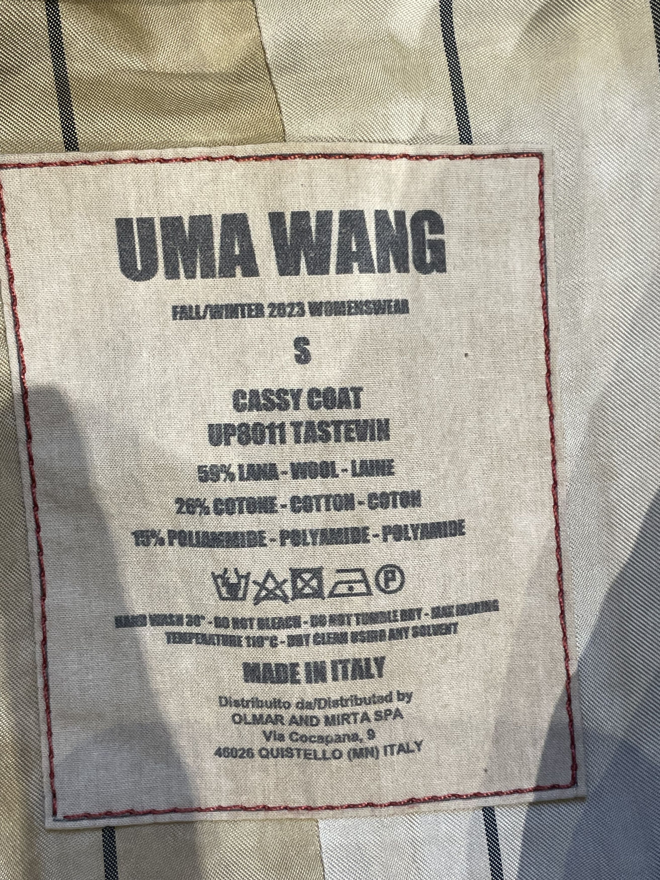 Uma Wang UMA WANG Slouch-Hood Concealed-Fastening Coat Size S / US 4 / IT 40 - 8 Thumbnail