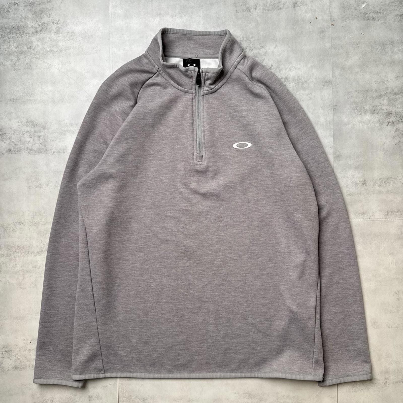 Oakley Y2K Oakley Grey Quarter Zip Up Jacket Size US S / EU 44-46 / 1 - 3 Thumbnail