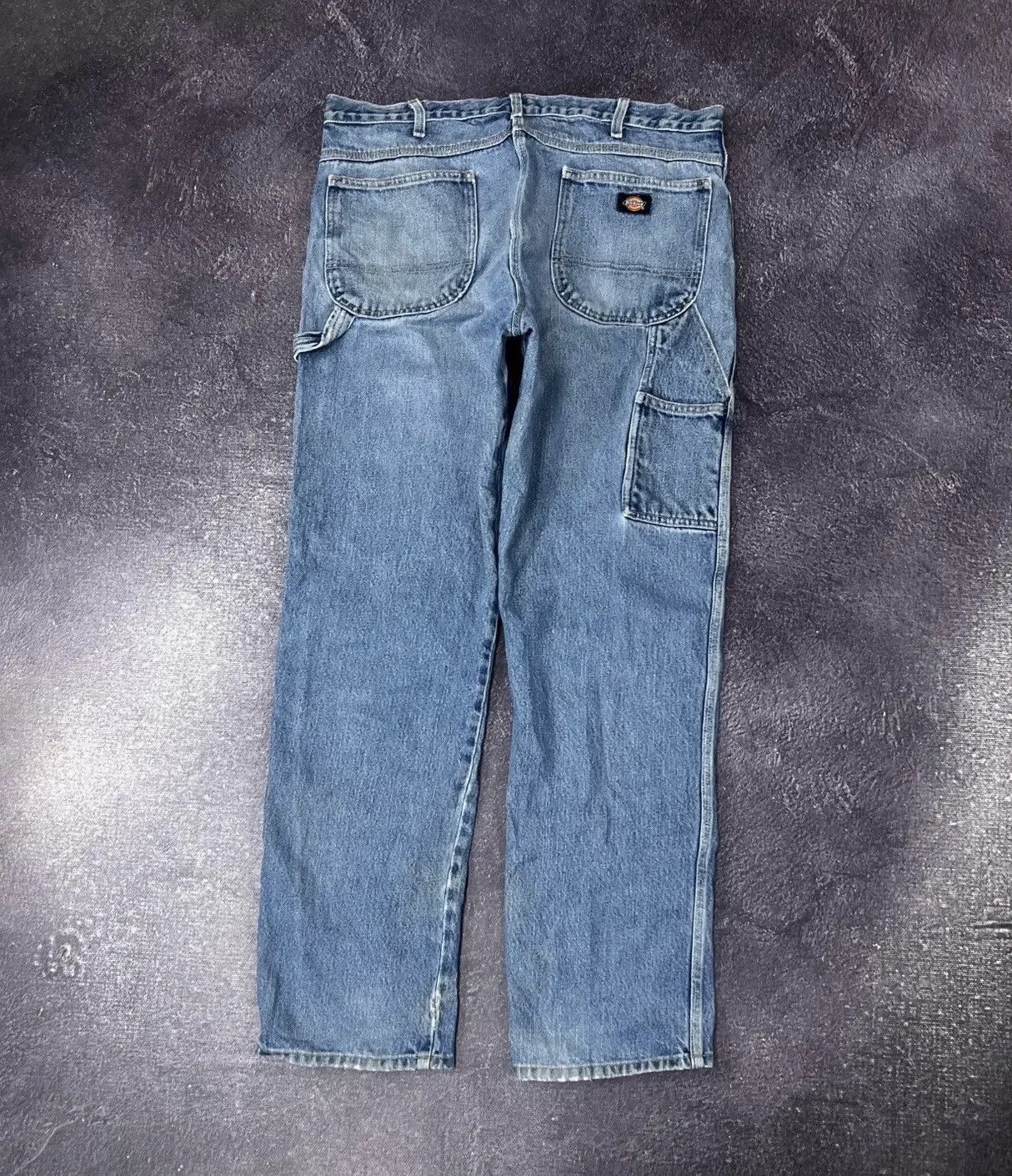 Dickies × Vintage Vintage Dickies Y2K Denim Light Blue Work Hype Jeans Size US 36 / EU 52 - 1 Thumbnail